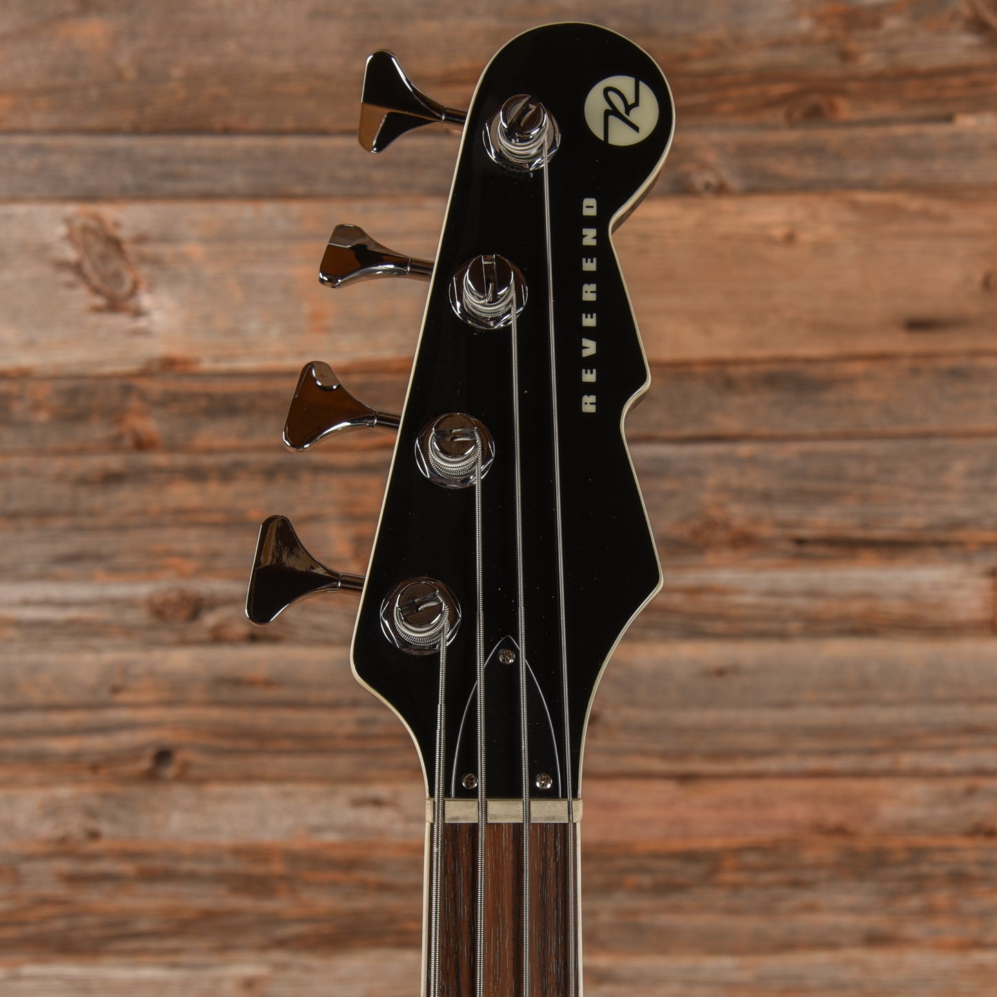 Reverend Thundergun Gunmetal Bass Guitars / 4-String