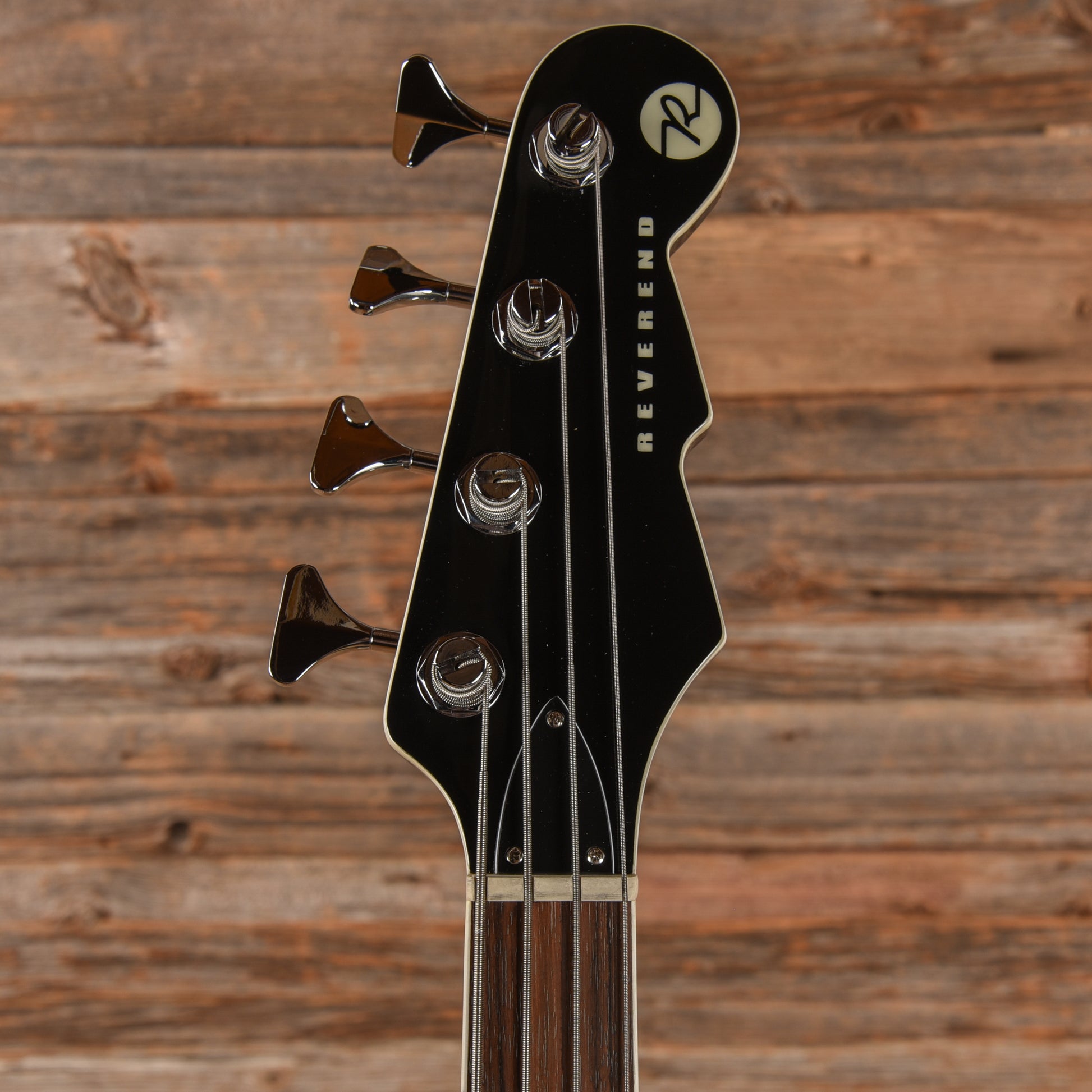 Reverend Thundergun Gunmetal Bass Guitars / 4-String