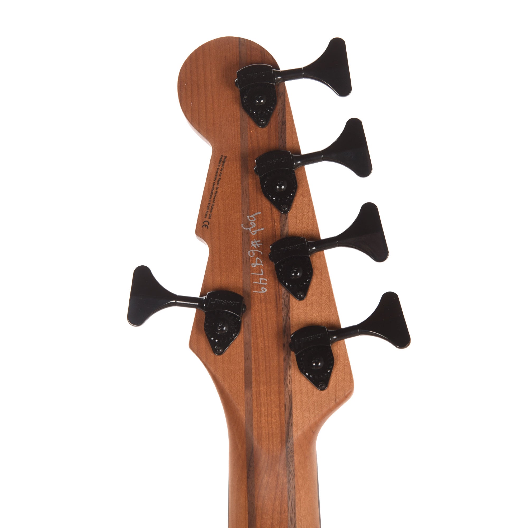 Reverend Mercalli 5 5-String Bass Guitar Blackout Bass Guitars / 5-String or More
