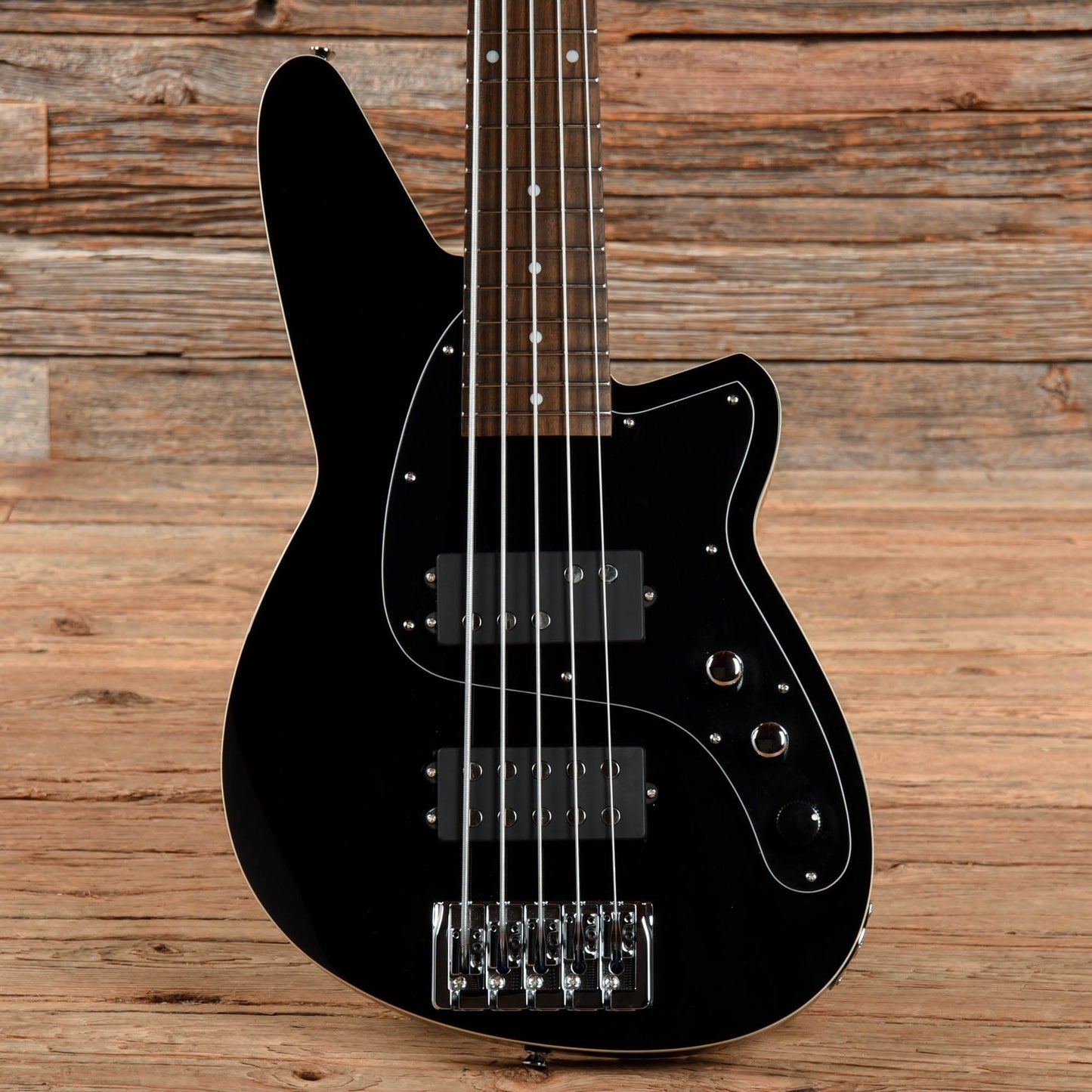 Reverend Mercalli 5 Black Bass Guitars / 5-String or More