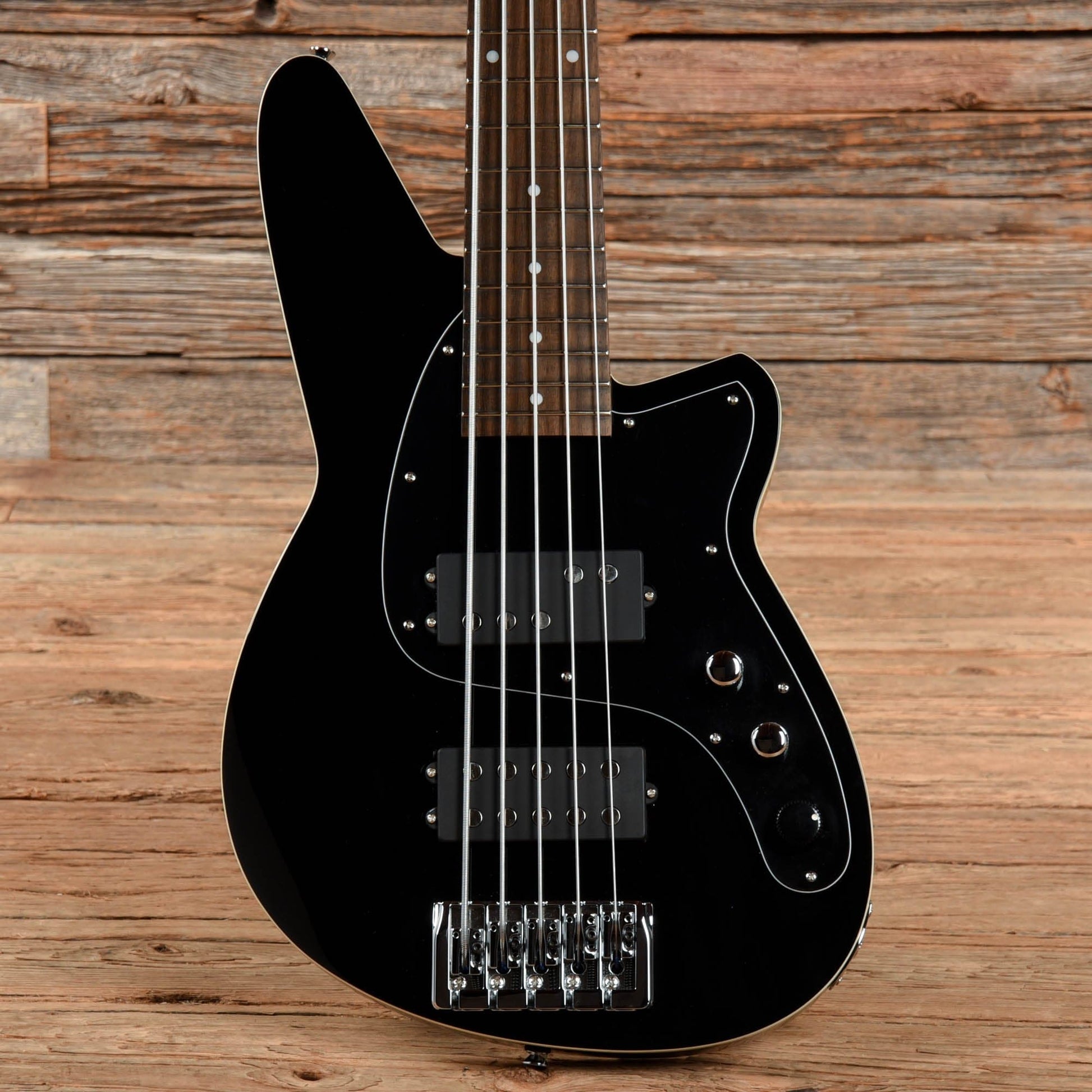 Reverend Mercalli 5 Black Bass Guitars / 5-String or More