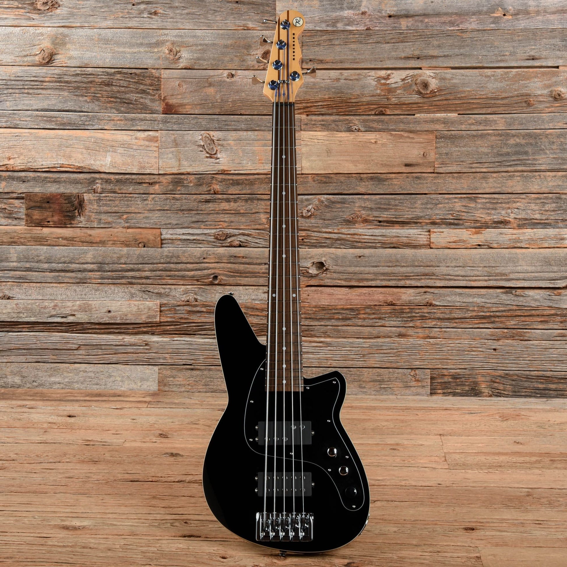 Reverend Mercalli 5 Black Bass Guitars / 5-String or More