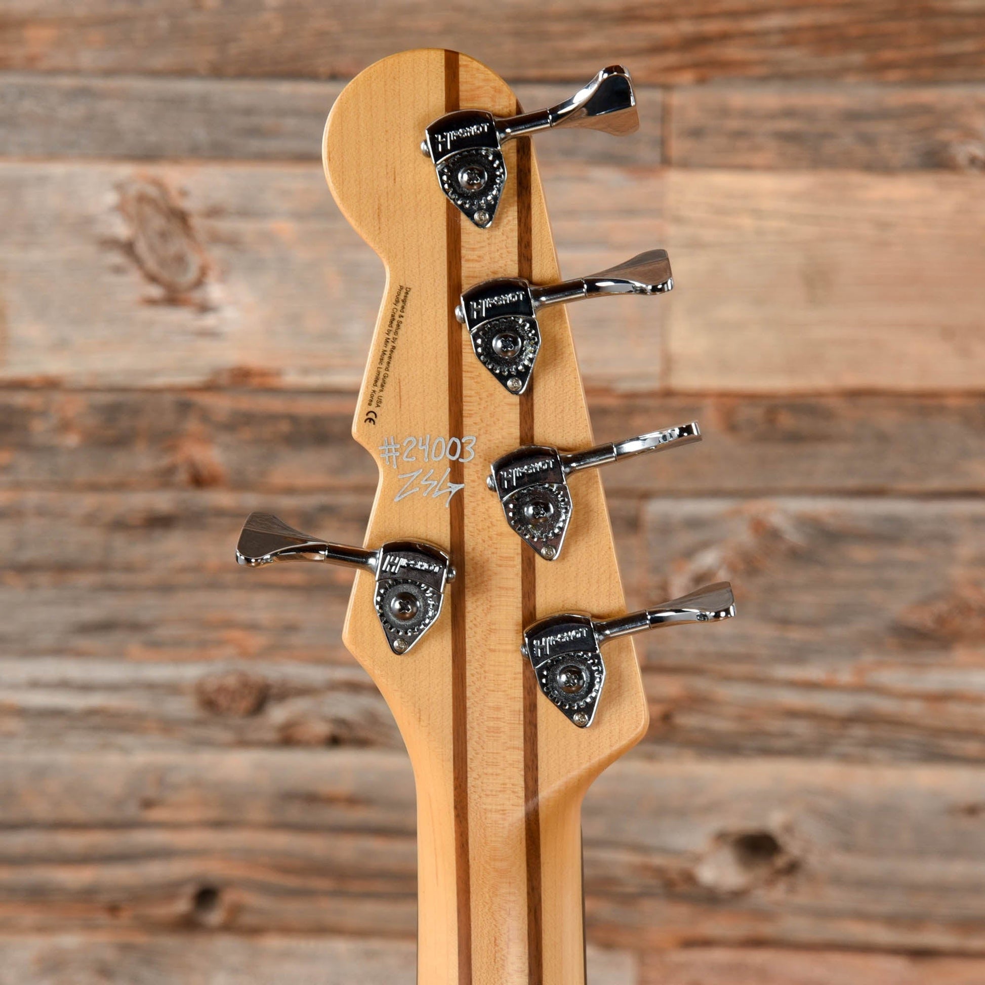 Reverend Mercalli 5 Black Bass Guitars / 5-String or More