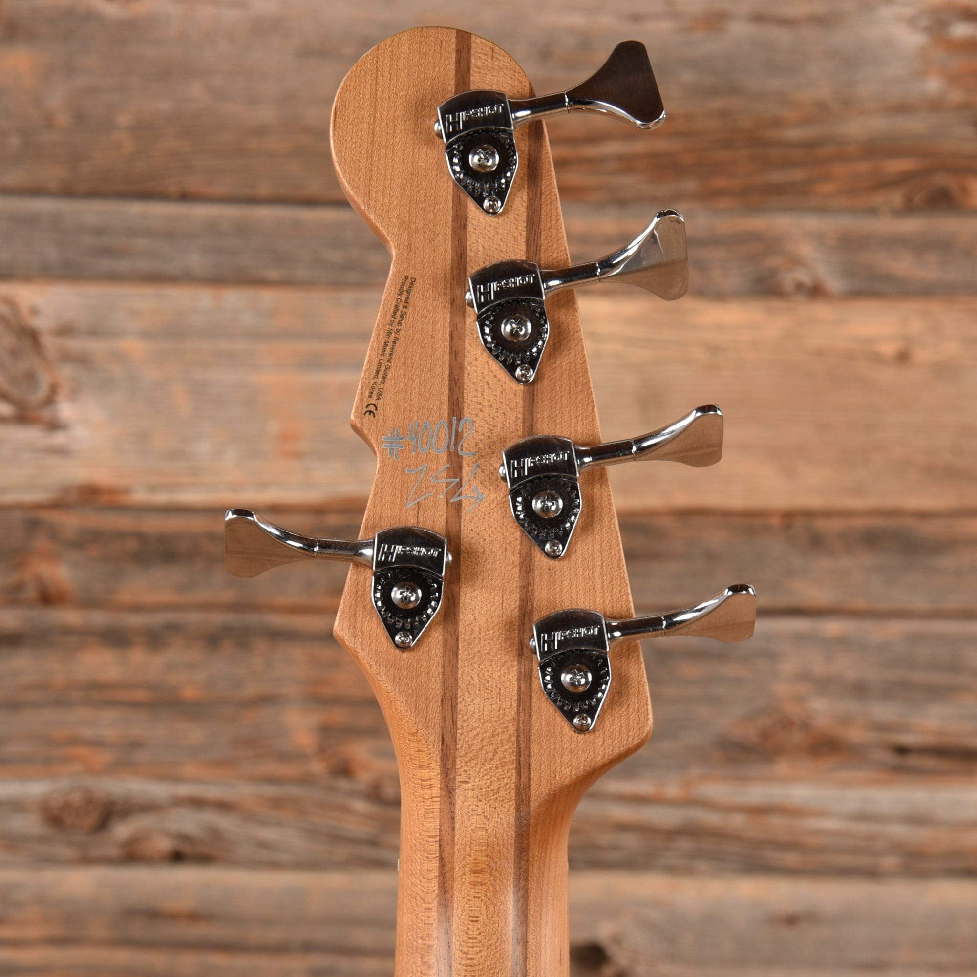 Reverend Mercalli 5 FM Violin Brown Bass Guitars / 5-String or More