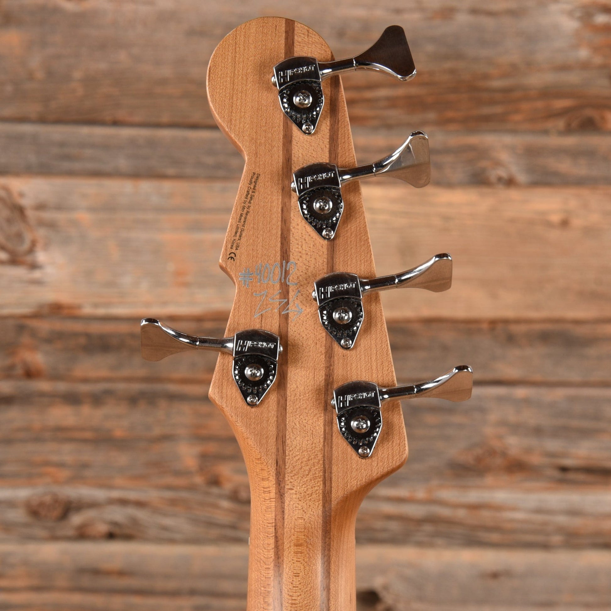 Reverend Mercalli 5 FM Violin Brown Bass Guitars / 5-String or More