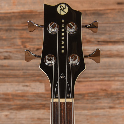 Reverend Linh Le Signature Lil LinhBacker Purple Sparkle Bass Guitars