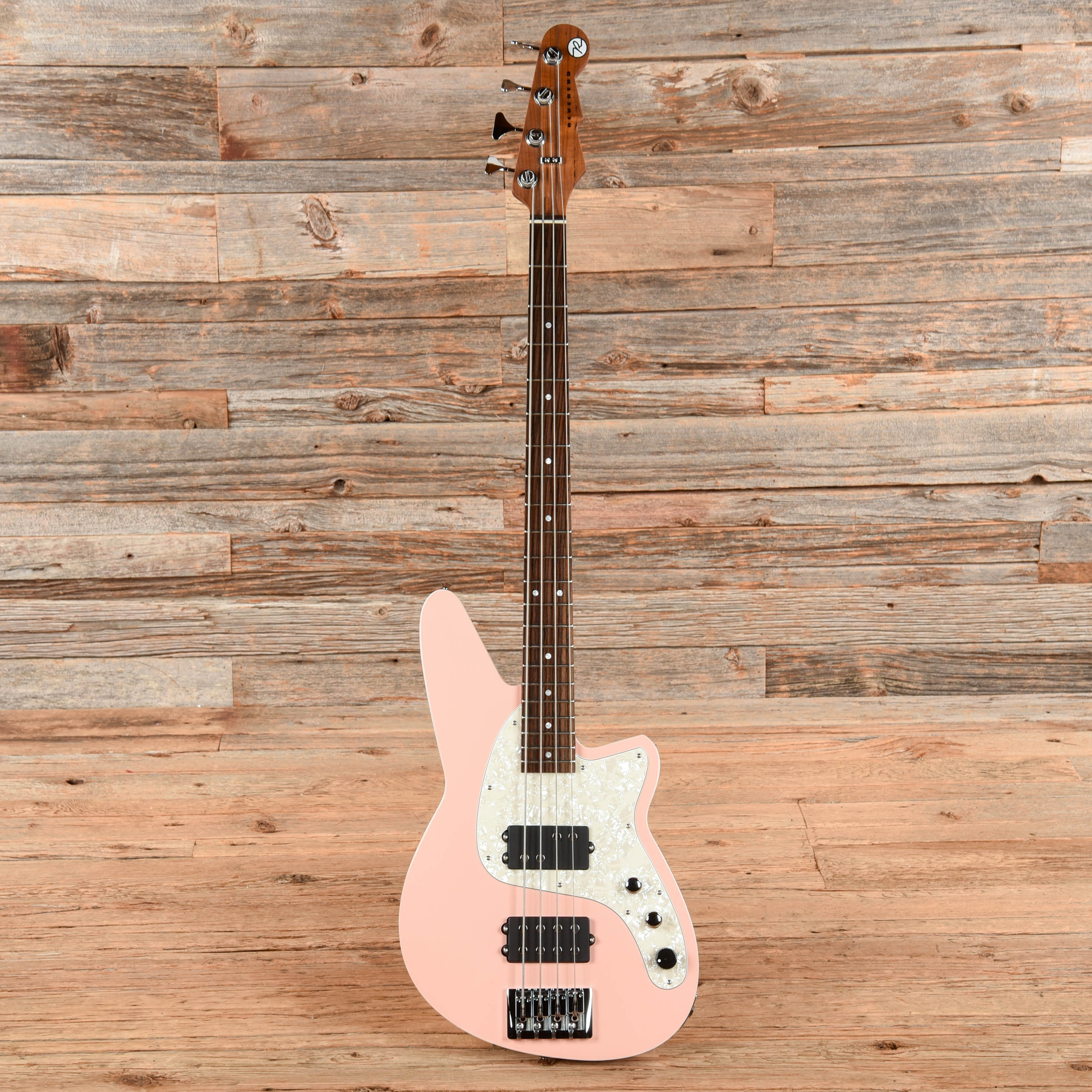 Reverend Mercalli 4 Shell Pink 2024 Bass Guitars