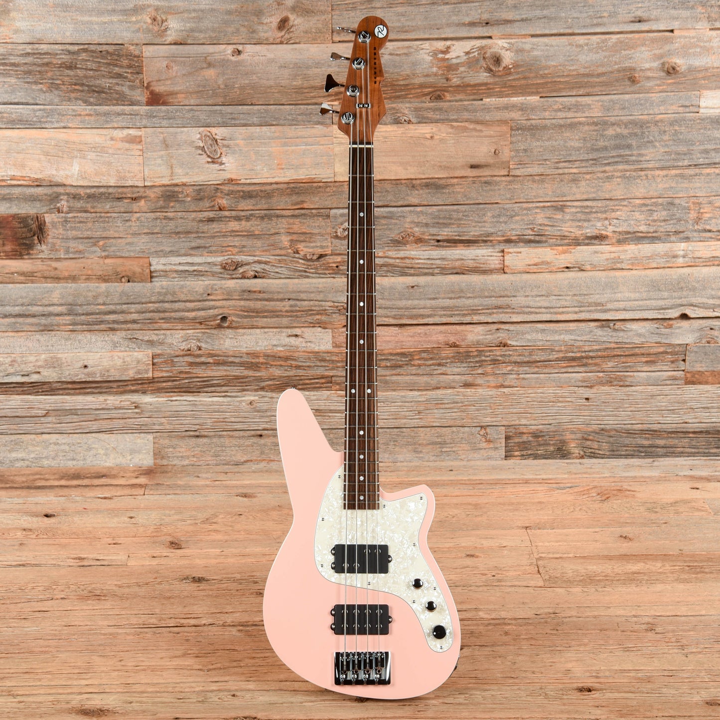 Reverend Mercalli 4 Shell Pink 2024 Bass Guitars