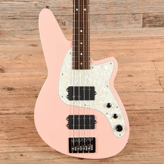 Reverend Mercalli 4 Shell Pink 2024 Bass Guitars