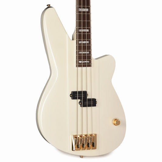 Reverend Meshell Ndegeocello Fellowship Bass Guitar Pearl White Bass Guitars