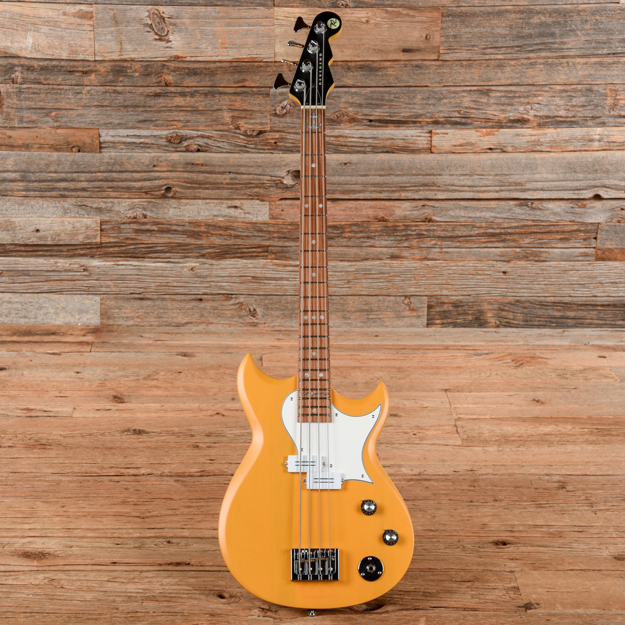 Reverend Mike Watt Wattplower Bass Natural - Joe Trohman Bass Guitars