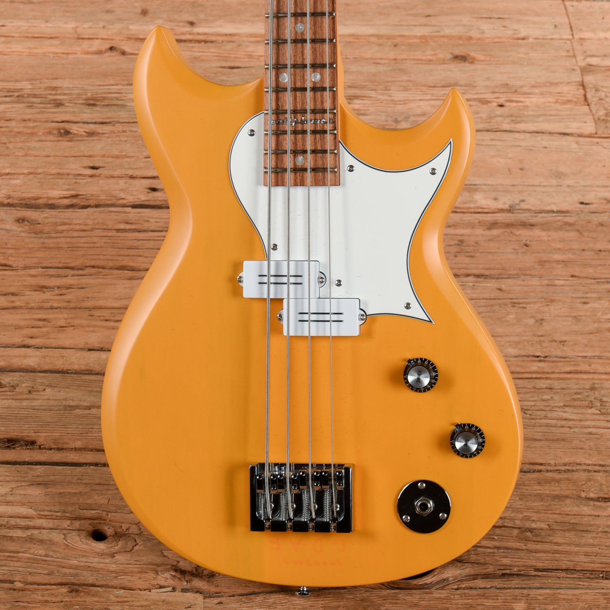Reverend Mike Watt Wattplower Bass Natural - Joe Trohman Bass Guitars