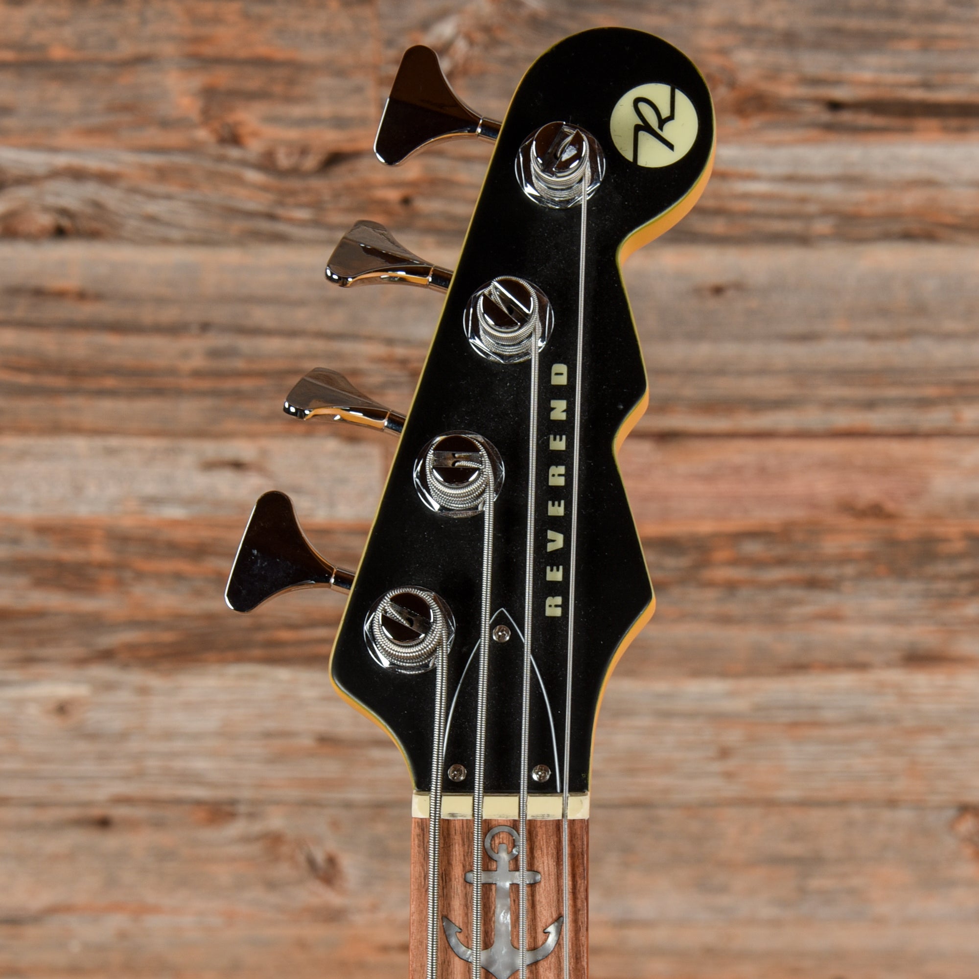 Reverend Mike Watt Wattplower Bass Natural - Joe Trohman Bass Guitars
