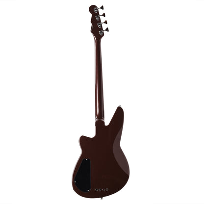 Reverend Thundergun Special Bass Metallic Bordeaux Bass Guitars