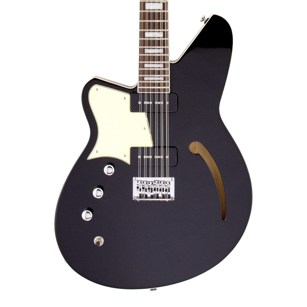 Reverend Airwave 12 Midnight Black LEFTY Electric Guitars / 12-String