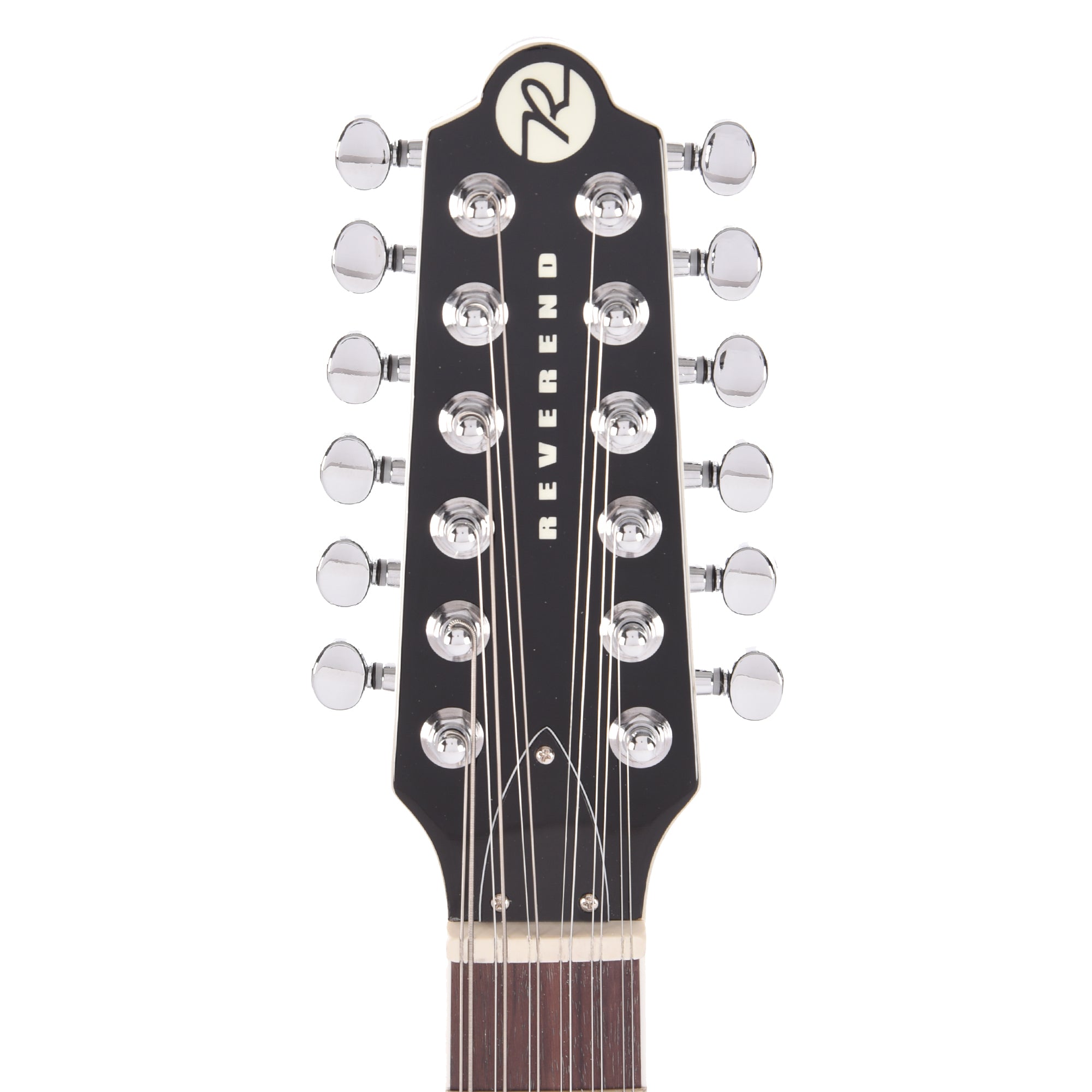 Reverend Airwave 12 Midnight Black Electric Guitars / 12-String