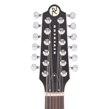 Reverend Airwave 12 Midnight Black Electric Guitars / 12-String