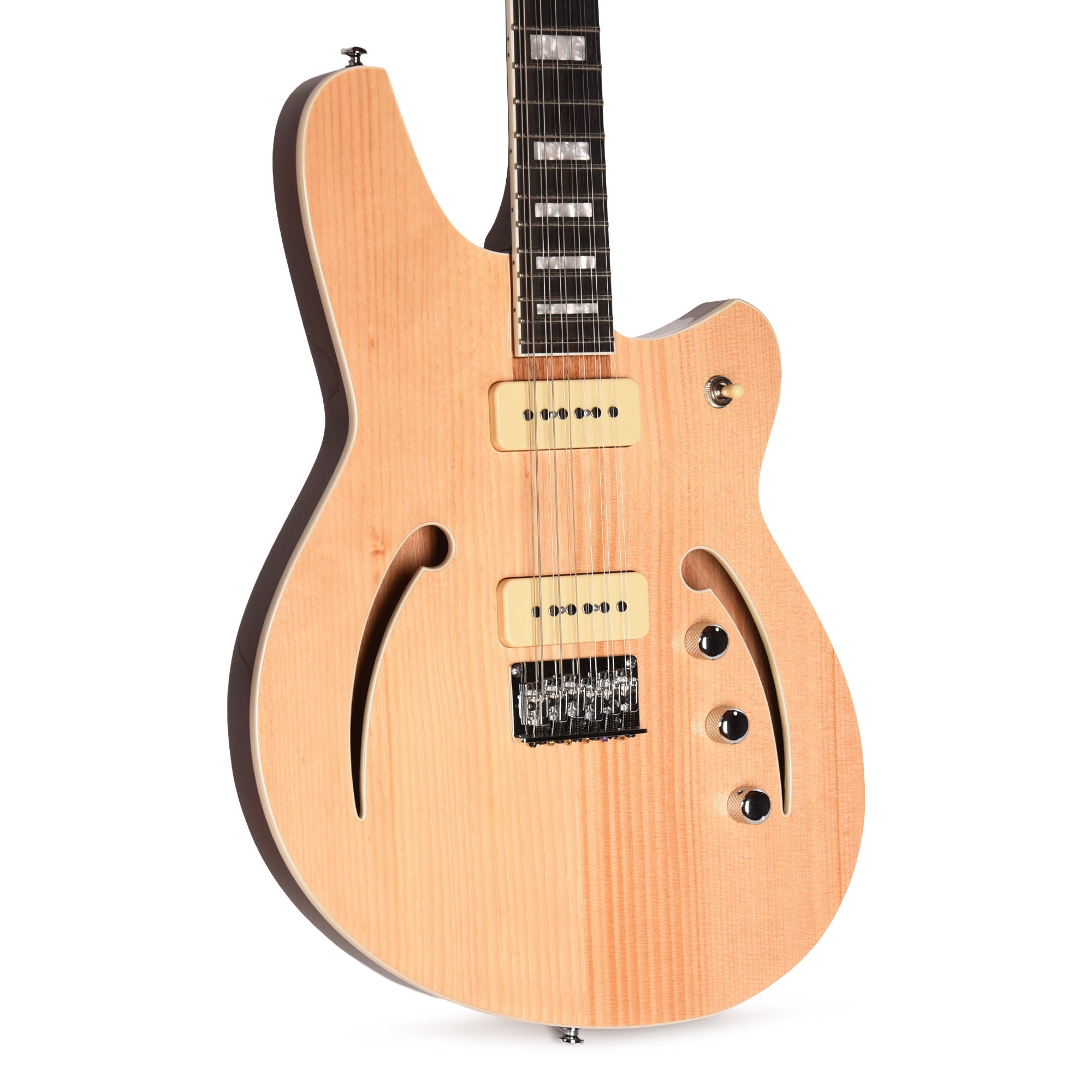 Reverend Airwave 12-String Electric Guitar Natural Electric Guitars / 12-String