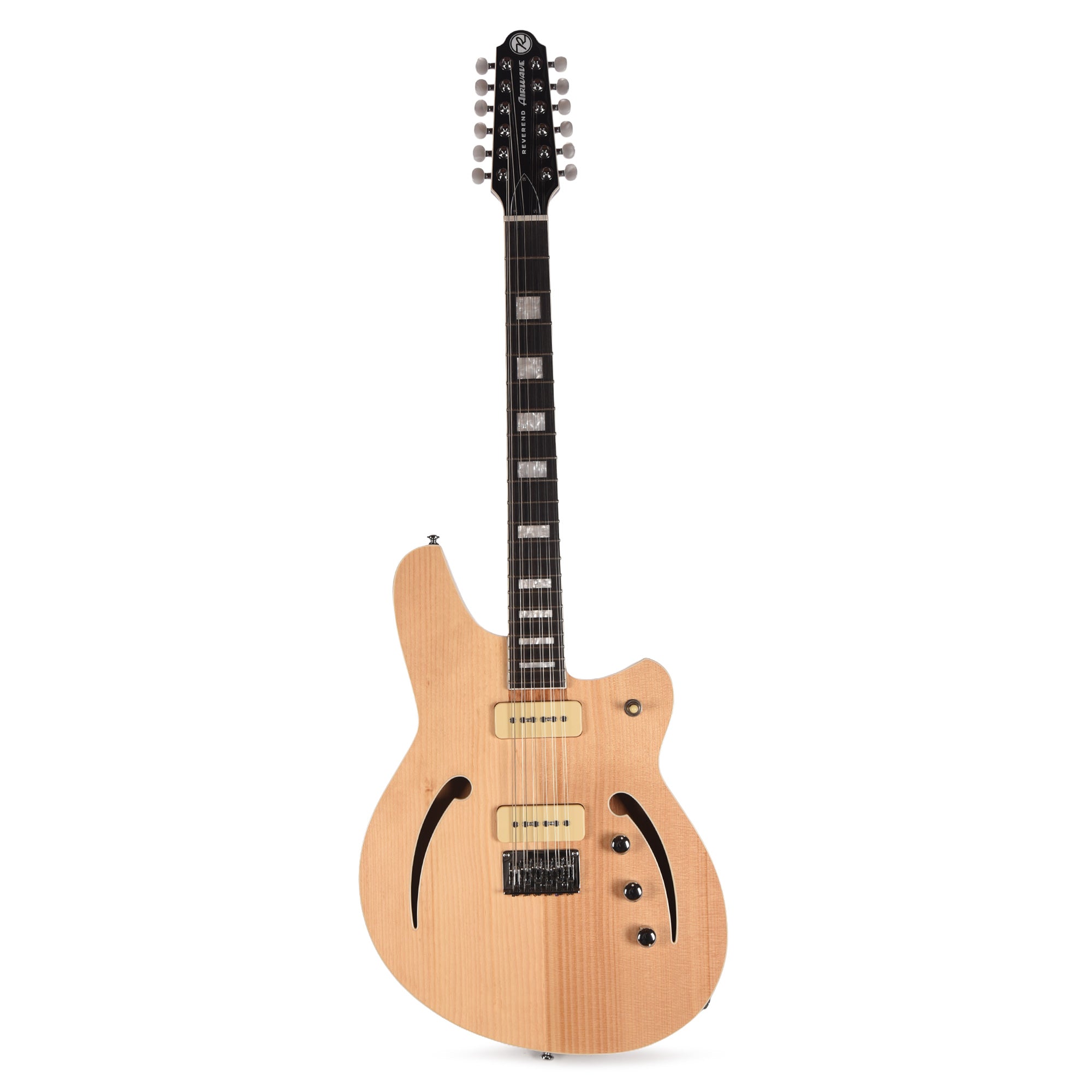 Reverend Airwave 12-String Electric Guitar Natural Electric Guitars / 12-String