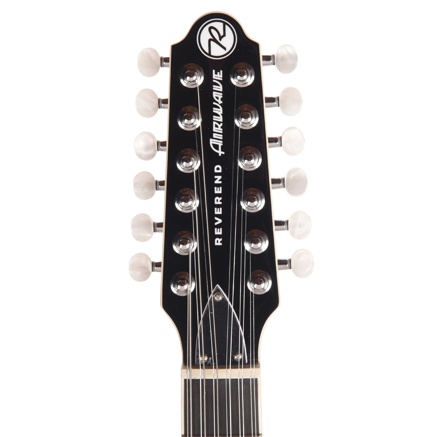 Reverend Airwave 12-String Electric Guitar Black Sparkle Electric Guitars