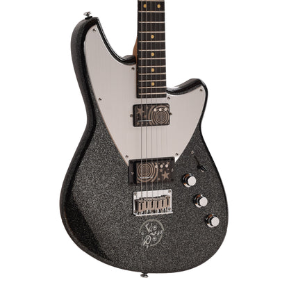 Reverend Billy Corgan Signature Z-One Infinite Sadness Edition Black Sparkle Electric Guitars