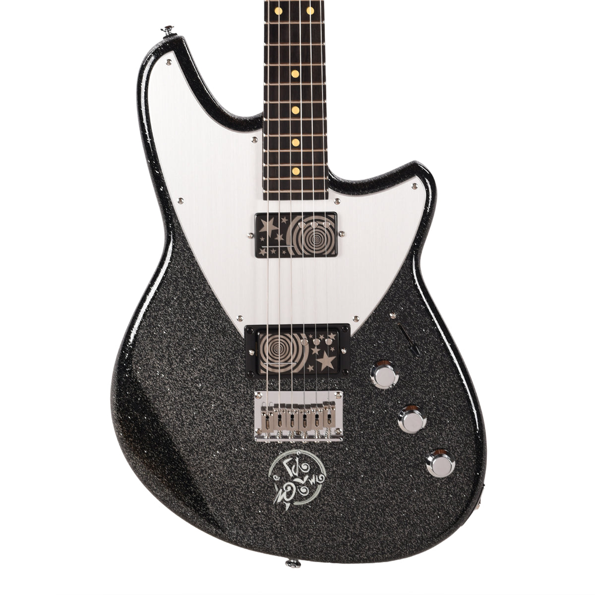 Reverend Billy Corgan Signature Z-One Infinite Sadness Edition Black Sparkle Electric Guitars