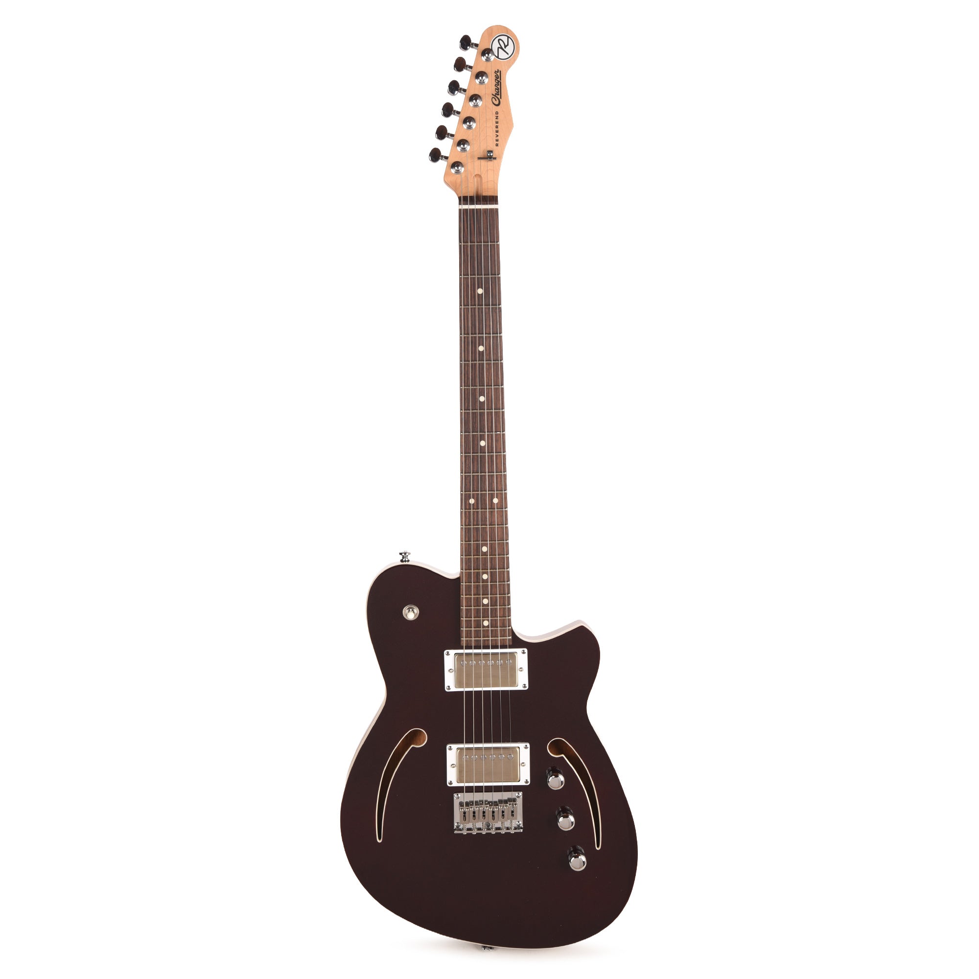 Reverend Charger Air HH Electric Guitar Metallic Bordeaux Electric Guitars