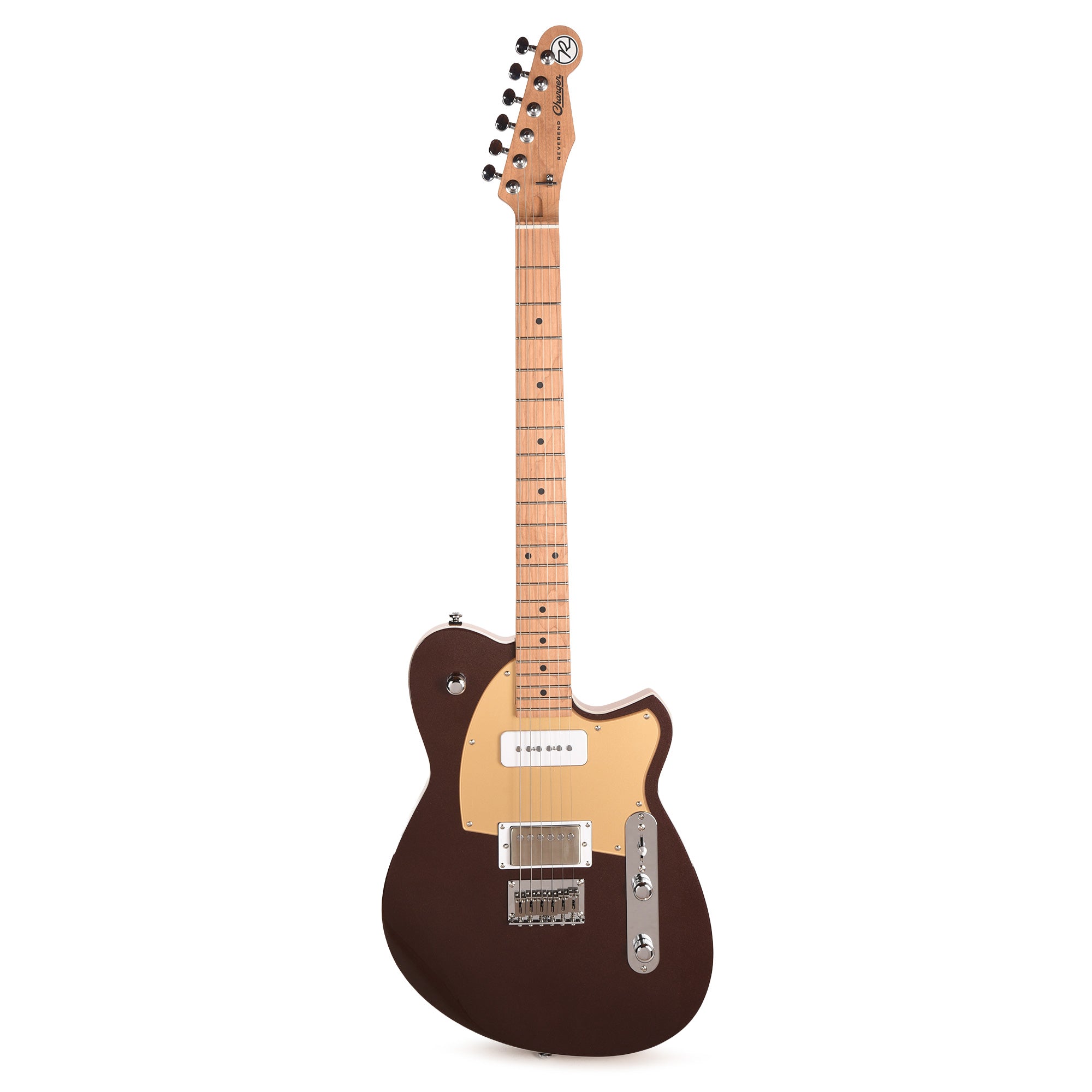 Reverend Charger H90 Electric Guitar Metallic Bordeaux Electric Guitars