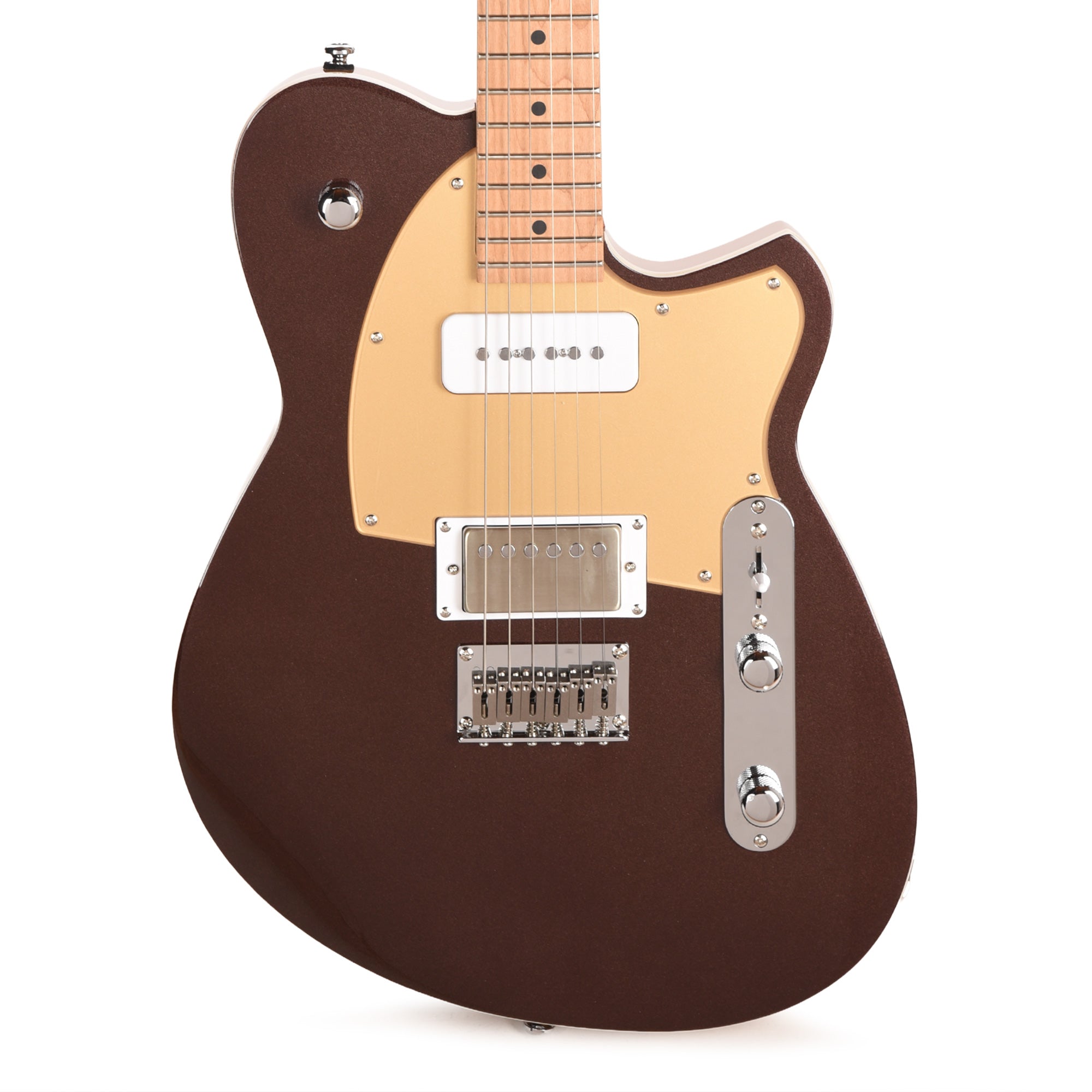 Reverend Charger H90 Electric Guitar Metallic Bordeaux Electric Guitars