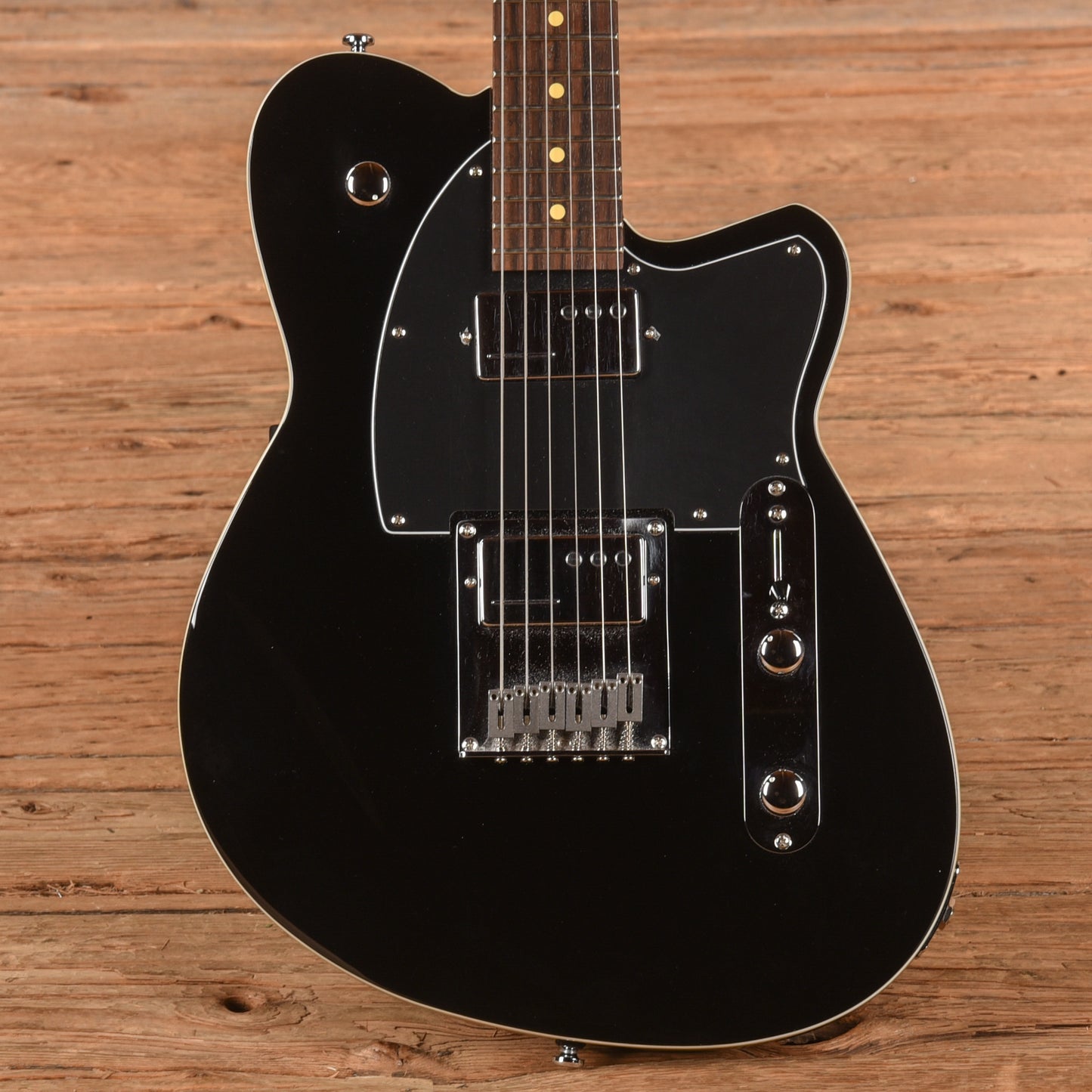 Reverend Charger HH Black Electric Guitars