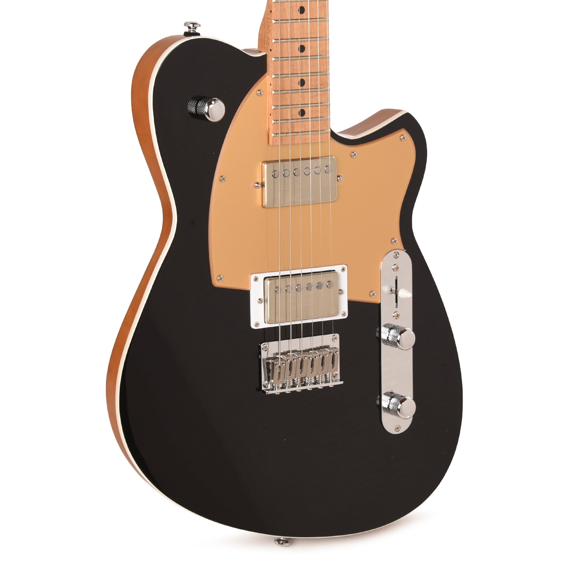 Reverend Charger HH Electric Guitar Midnight Black Electric Guitars