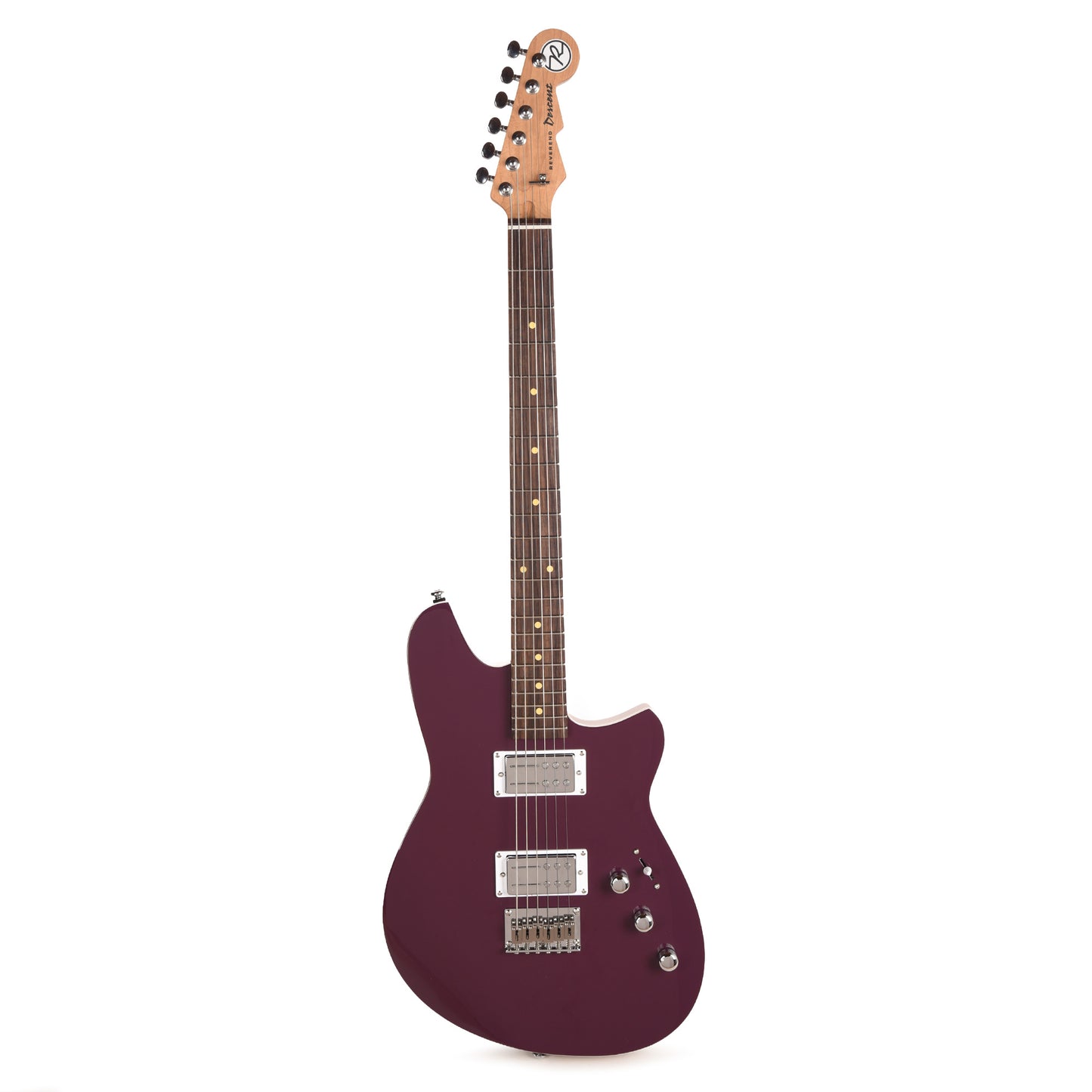 Reverend Descent Baritone Electric Guitar Purple Punch Electric Guitars