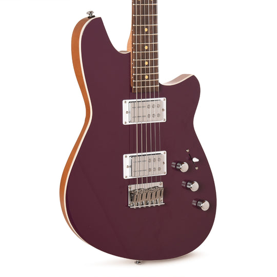 Reverend Descent Baritone Electric Guitar Purple Punch Electric Guitars