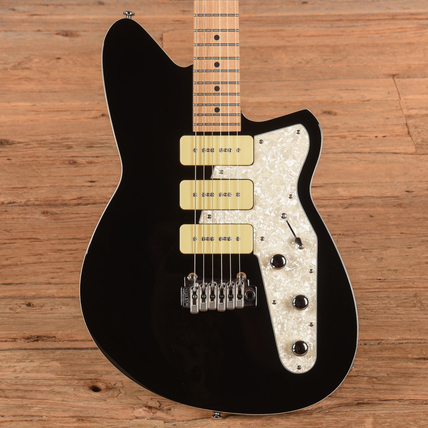 Reverend Jetstream 390 Black Electric Guitars