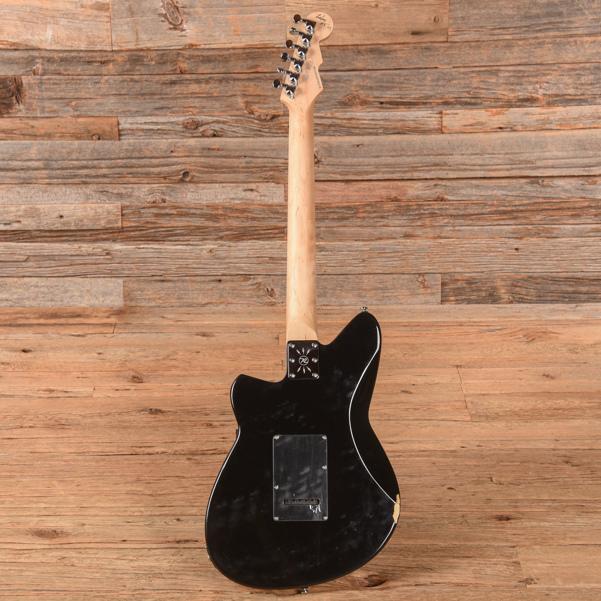 Reverend Ken's Special Midnight Black Electric Guitar Electric Guitars