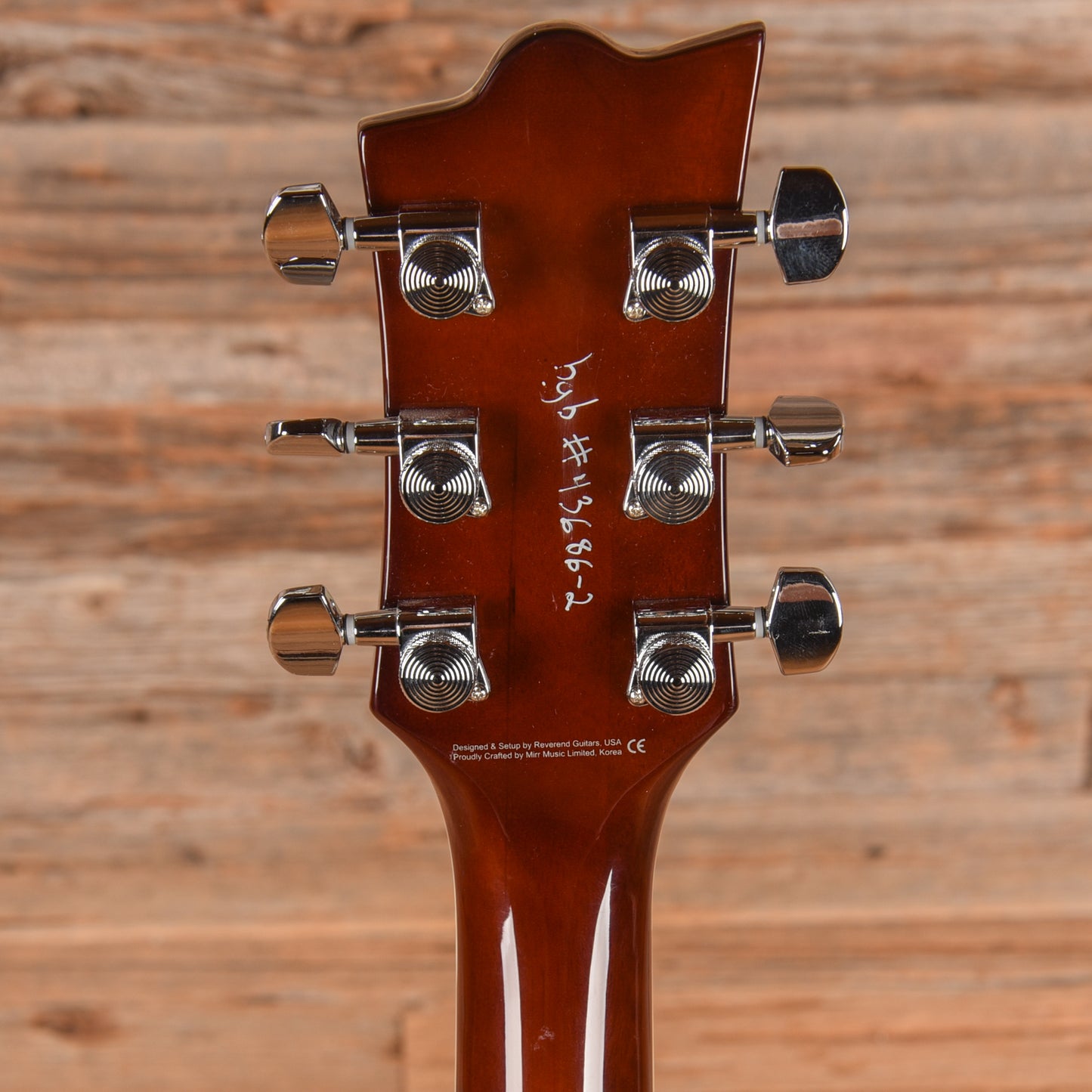 Reverend Roundhouse Periwinkle Electric Guitars