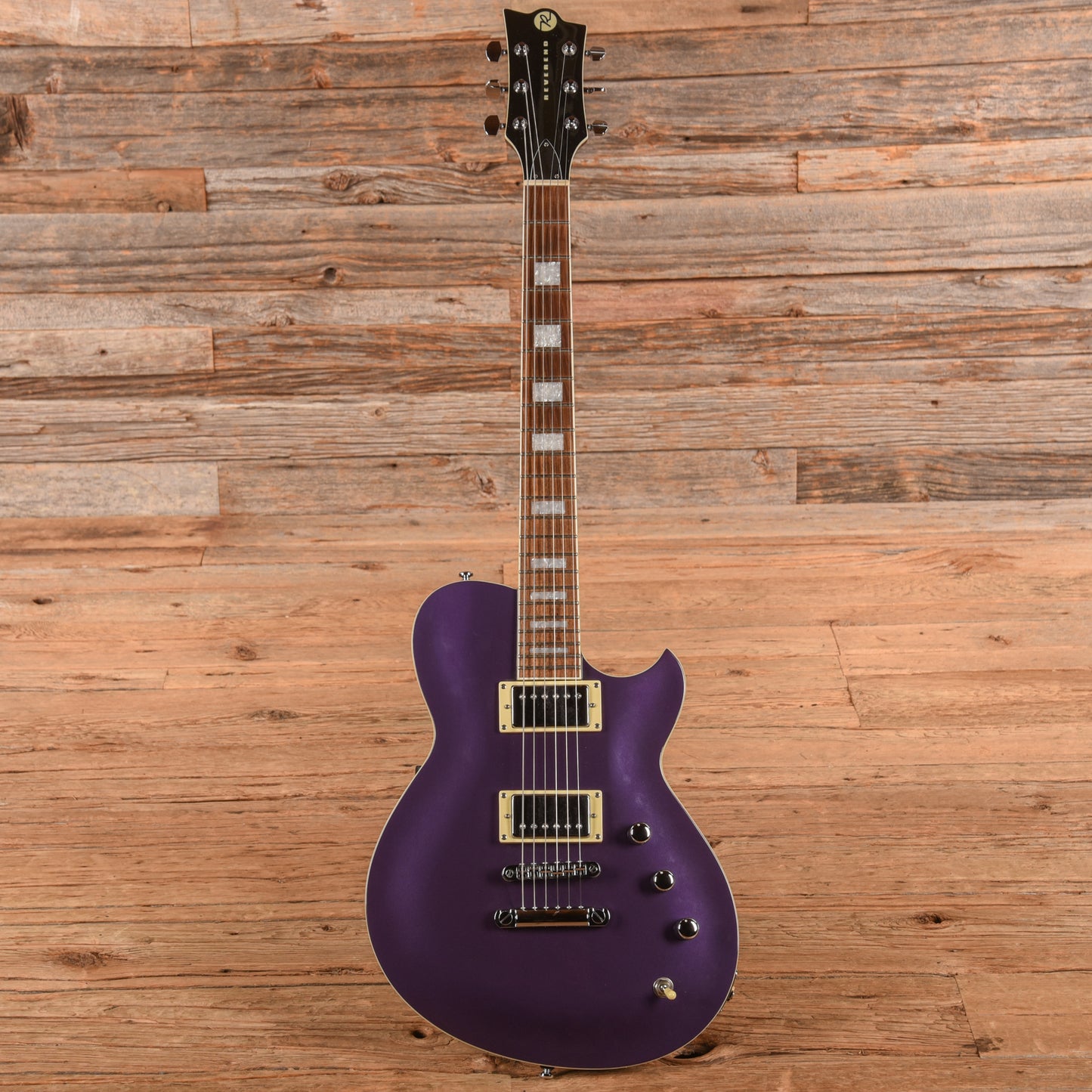 Reverend Roundhouse Periwinkle Electric Guitars