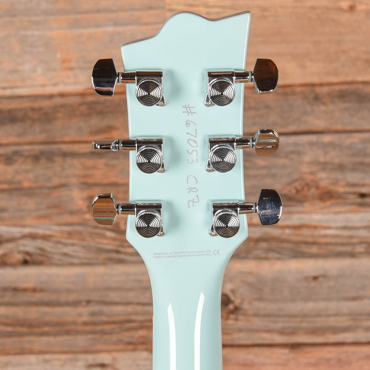 Reverend Sensei H90 Chronic Blue Burst Electric Guitars