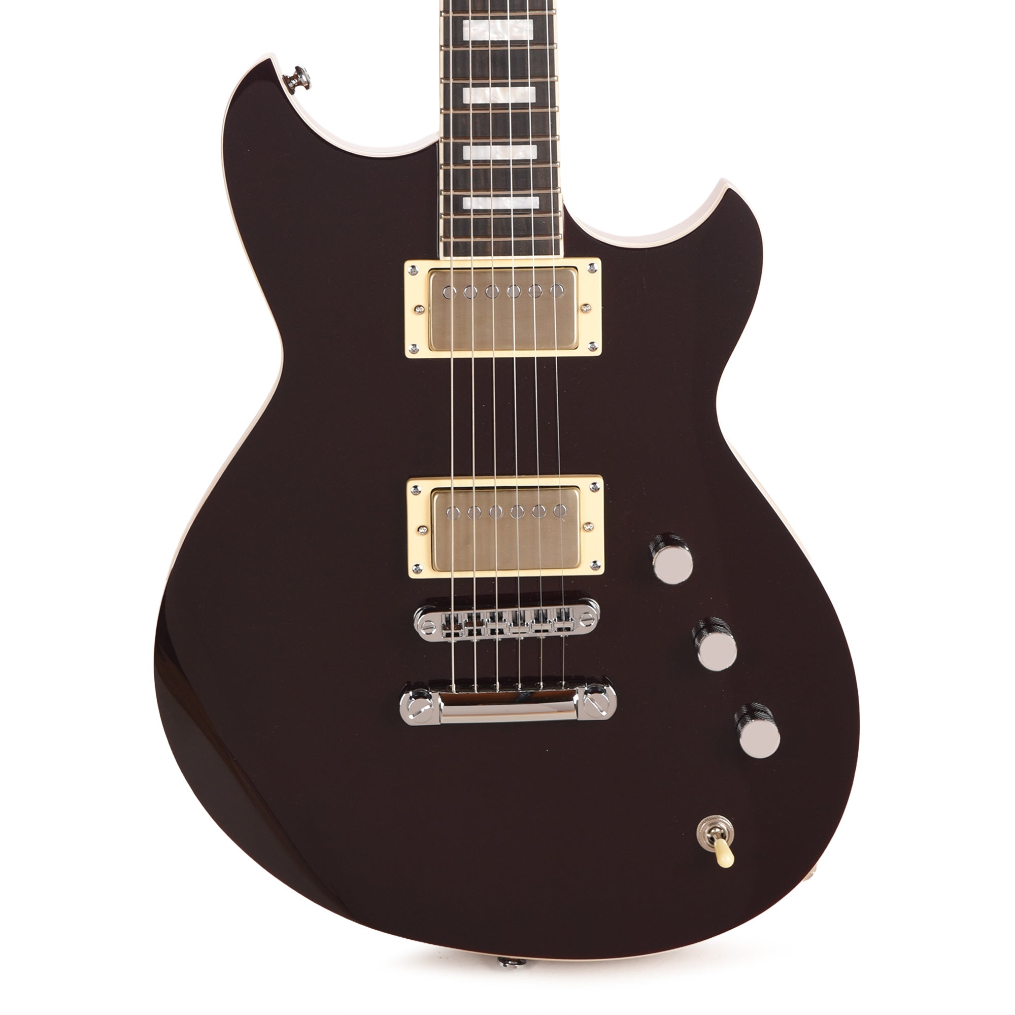 Reverend Sensei HH Electric Guitar Metallic Bordeaux Electric Guitars