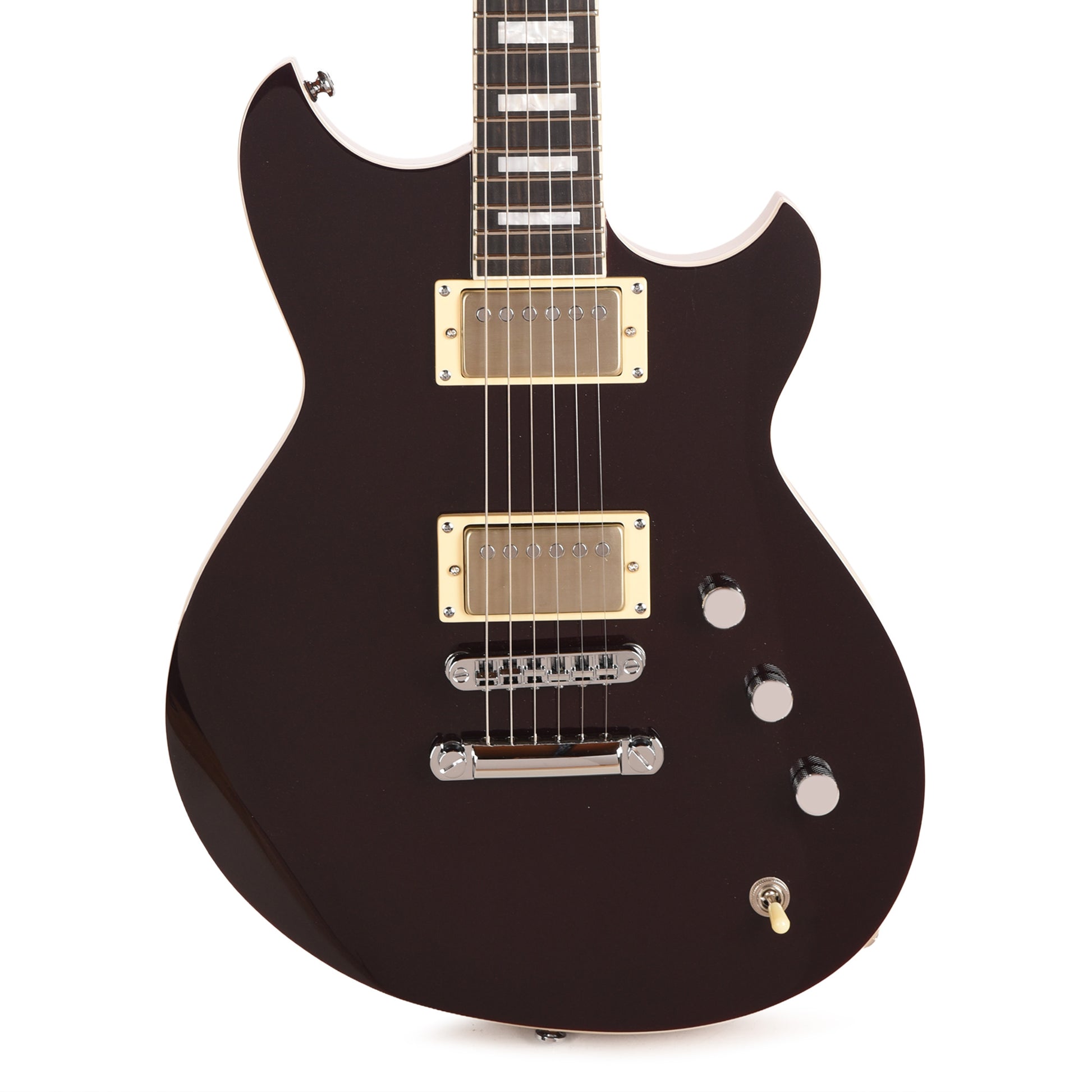 Reverend Sensei HH Electric Guitar Metallic Bordeaux Electric Guitars