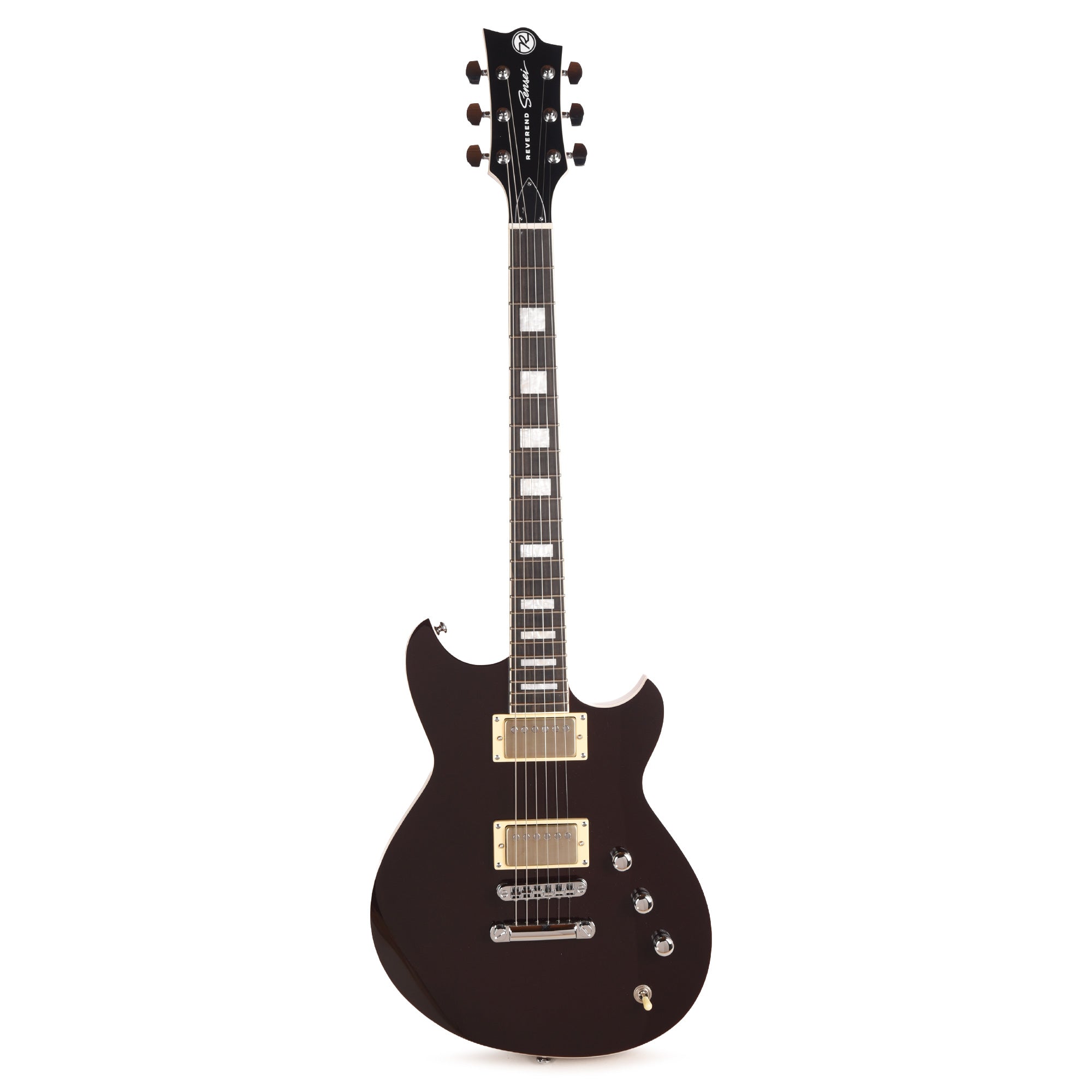 Reverend Sensei HH Electric Guitar Metallic Bordeaux Electric Guitars