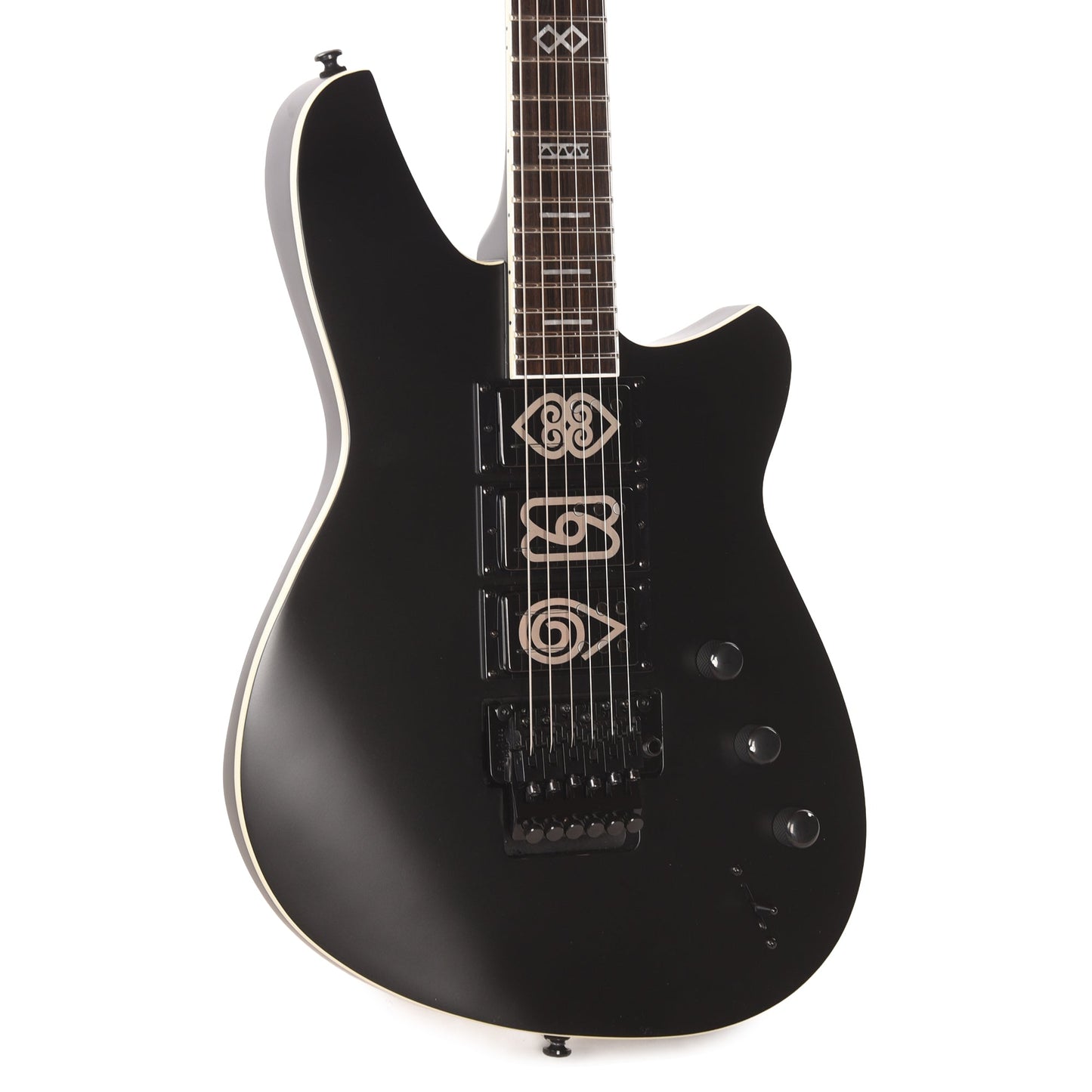 Reverend Vernon Reid Signature The Dark Midnight Black Electric Guitar Electric Guitars