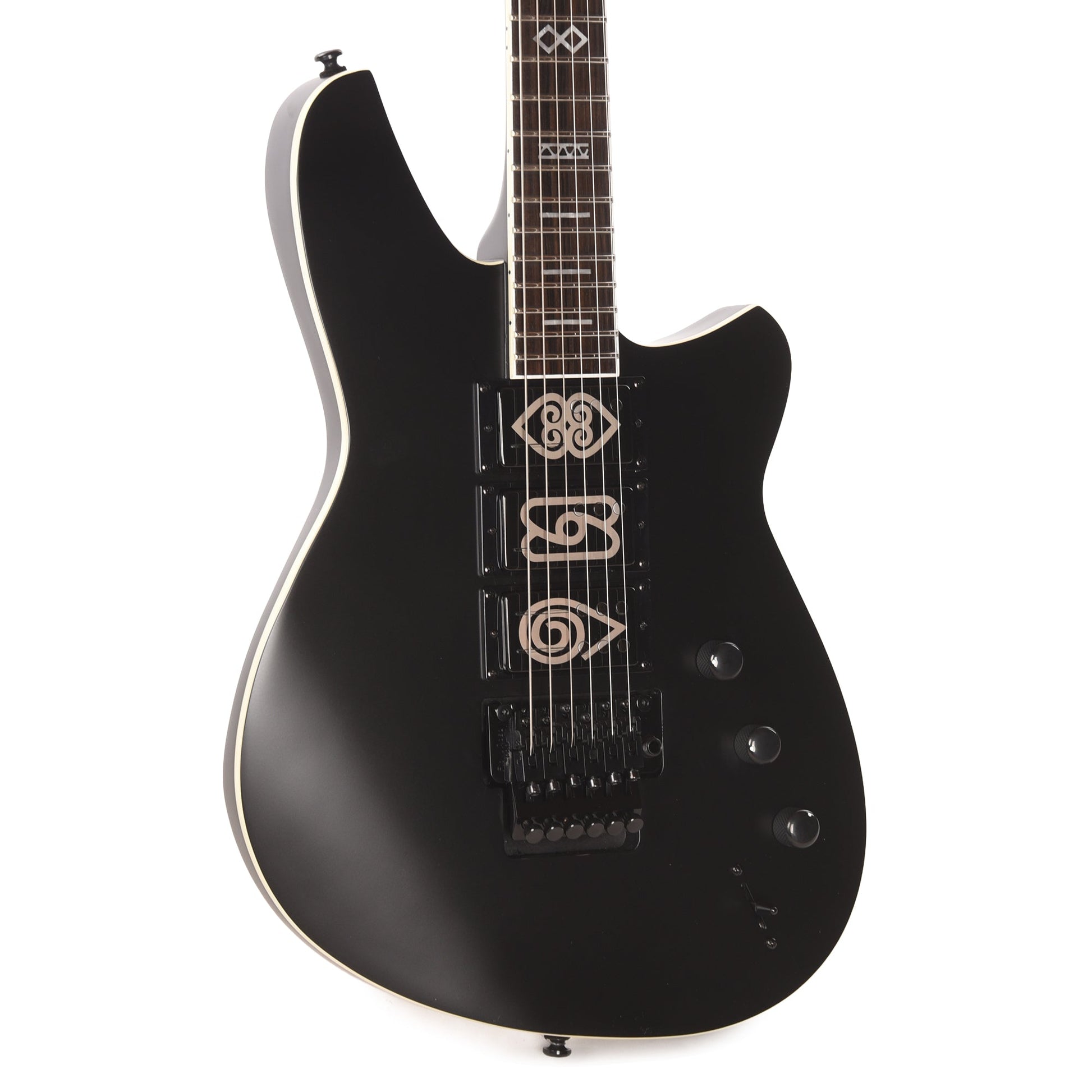 Reverend Vernon Reid Signature The Dark Midnight Black Electric Guitar Electric Guitars