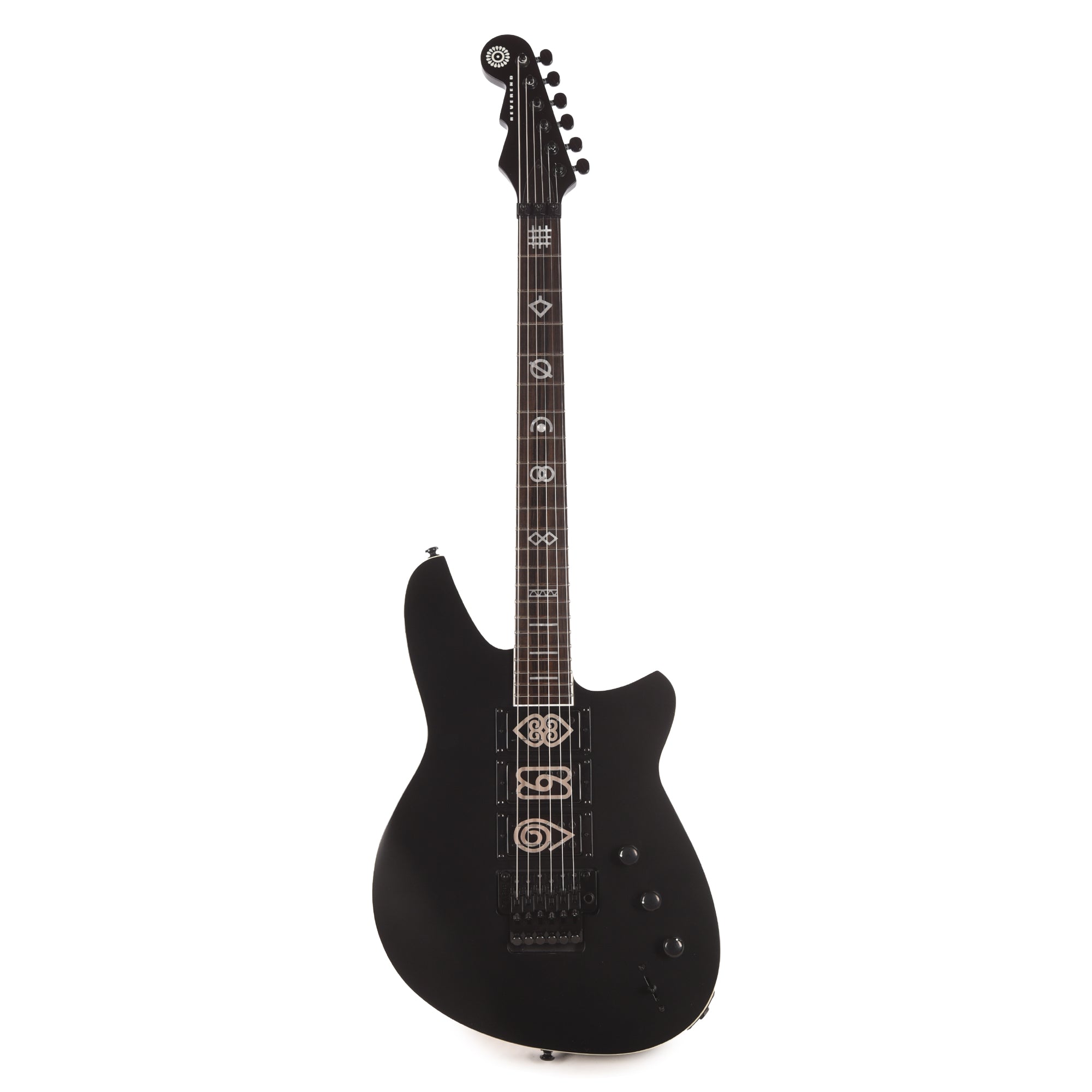 Reverend Vernon Reid Signature The Dark Midnight Black Electric Guitar Electric Guitars