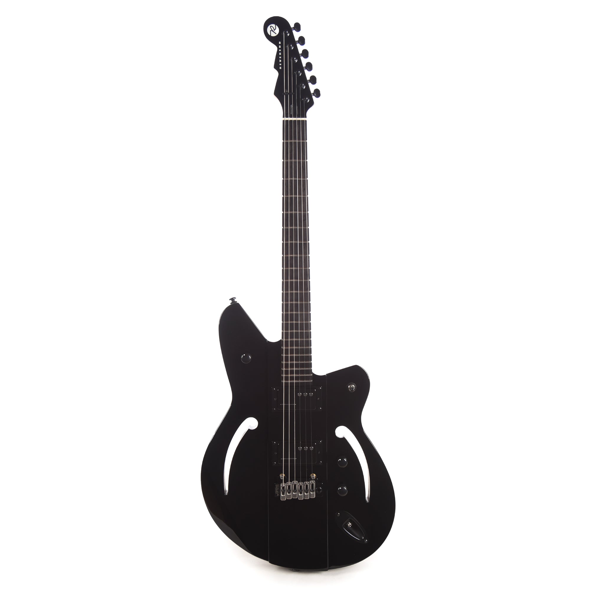 Reverend Air Sonic W Blackout Edition Electric Guitars / Solid Body