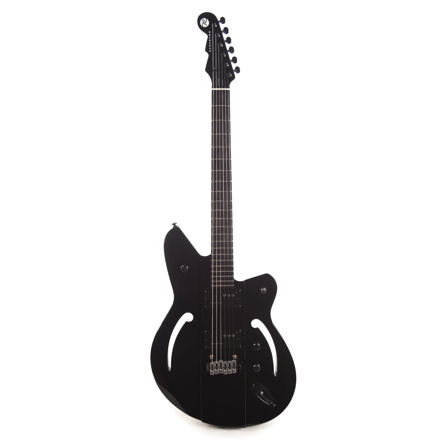 Reverend Air Sonic W Blackout Edition Electric Guitars / Solid Body