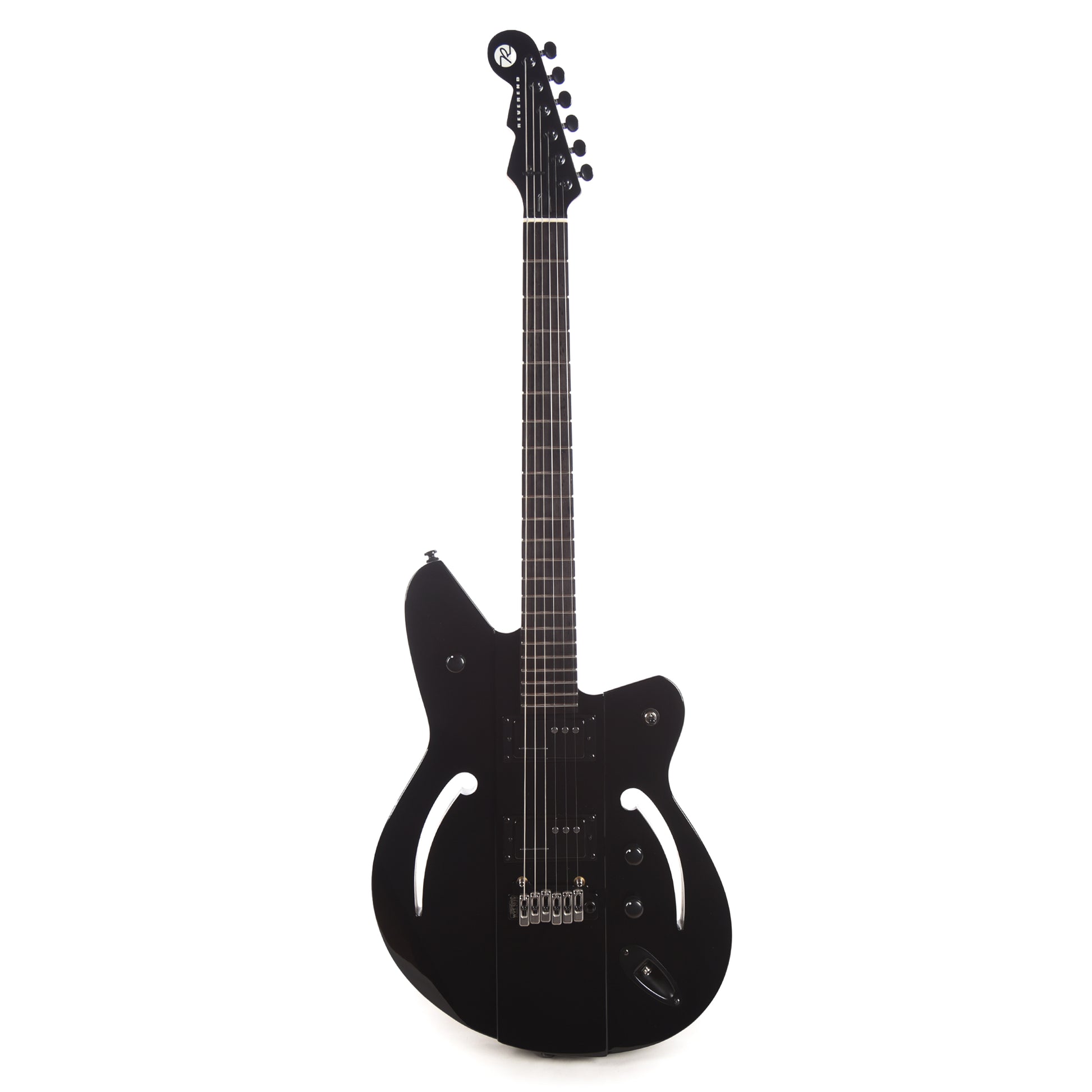 Reverend Air Sonic W Blackout Edition Electric Guitars / Solid Body