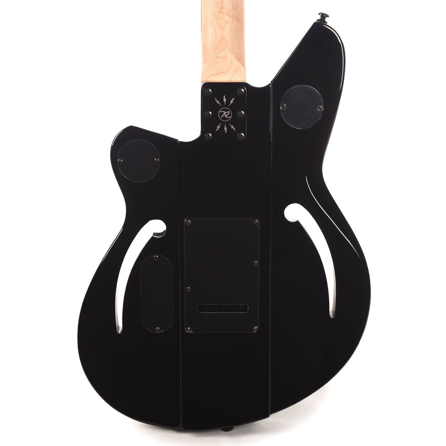 Reverend Air Sonic W Blackout Edition Electric Guitars / Solid Body