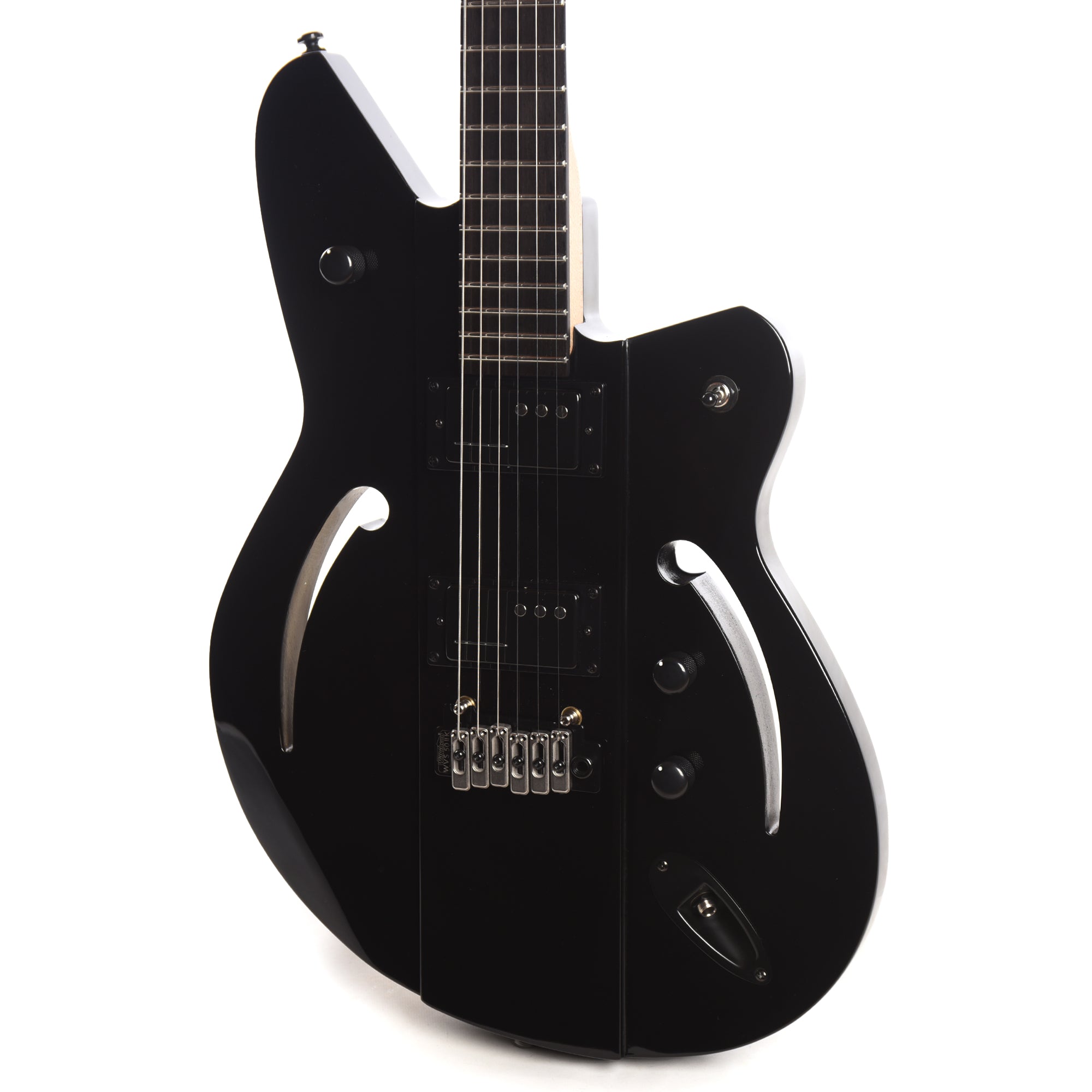 Reverend Air Sonic W Blackout Edition Electric Guitars / Solid Body