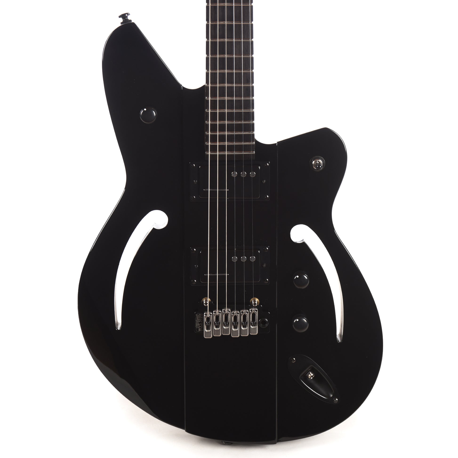 Reverend Air Sonic W Blackout Edition Electric Guitars / Solid Body